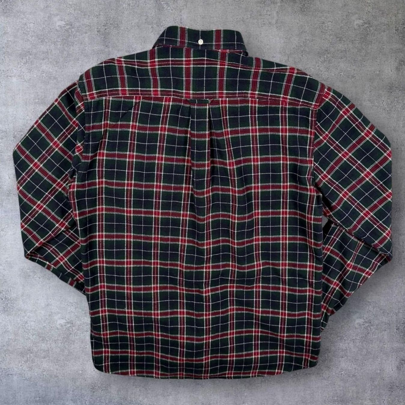 Gant GANT Regular Multi Plaid Check Long Sleeve Button-Down Cotton Flannel Shirt S Mens Regular Large Clothing Cotton Flannel Shirt Size US S / EU 44-46 / 1 - 2 Thumbnail