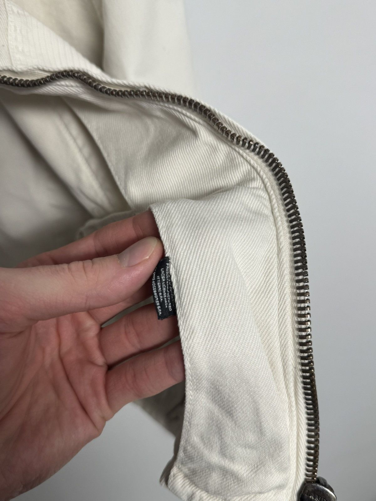 Versace Versace White Jacket Full Zip Designer Women’s Short Coat Size L / US 10 / IT 46 - 19 Thumbnail