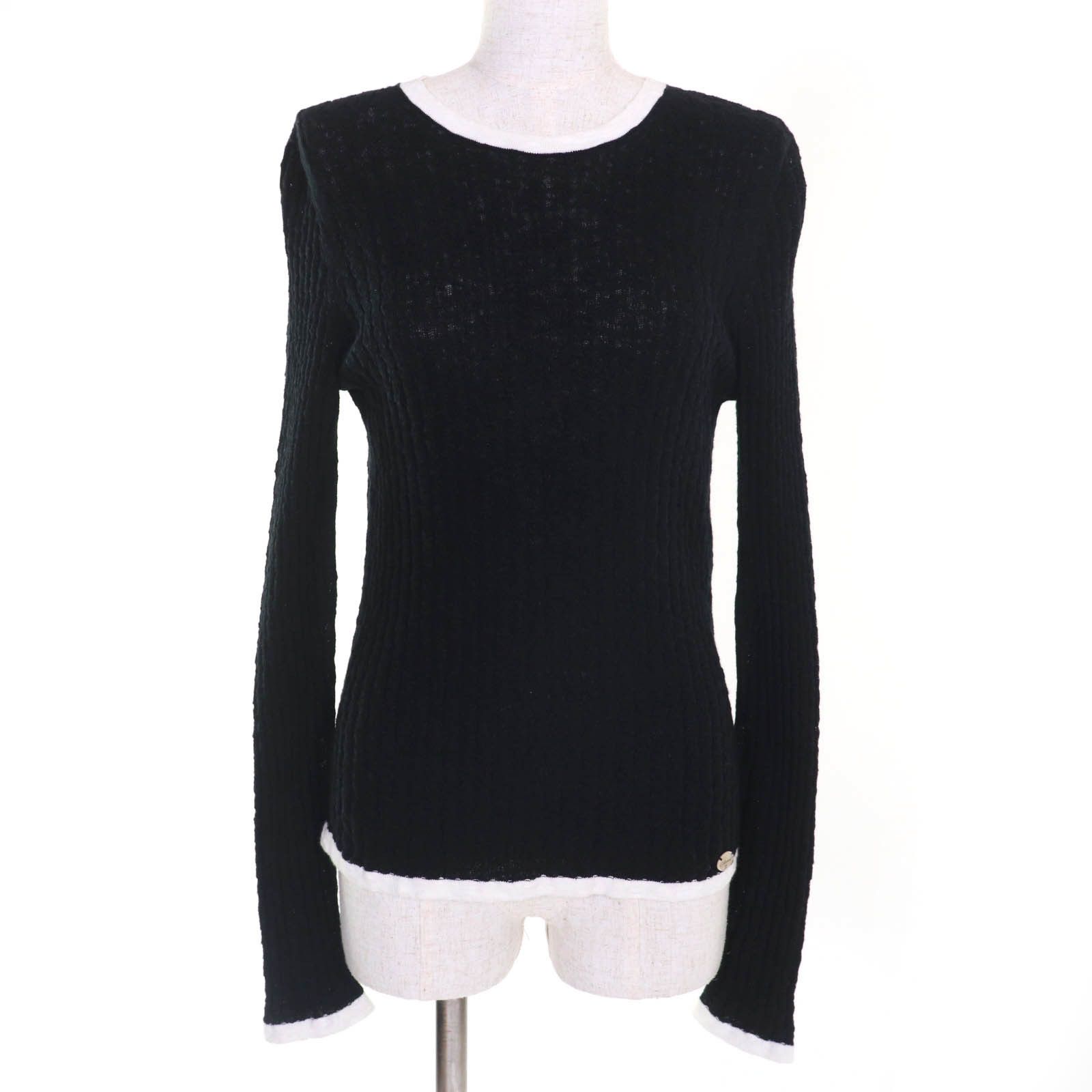 Chanel Chanel Chanel Knit Cotton Top Cotton Tops P72076 DUTY FREE for USA Size ONE SIZE - 1 Thumbnail