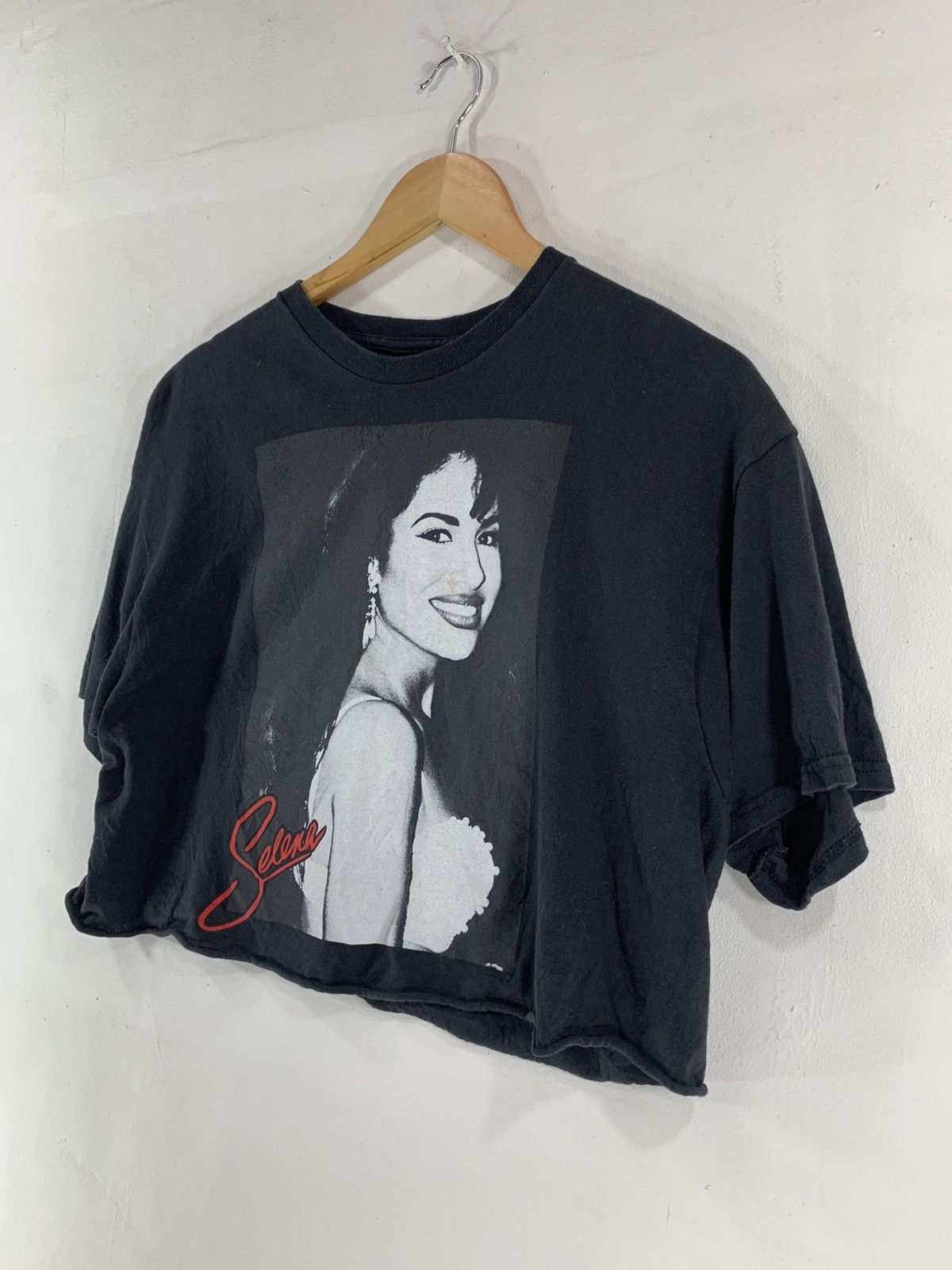 Rap Tees × Vintage Selena Gomez Crop Top Size L / US 10 / IT 46 - 5 Thumbnail
