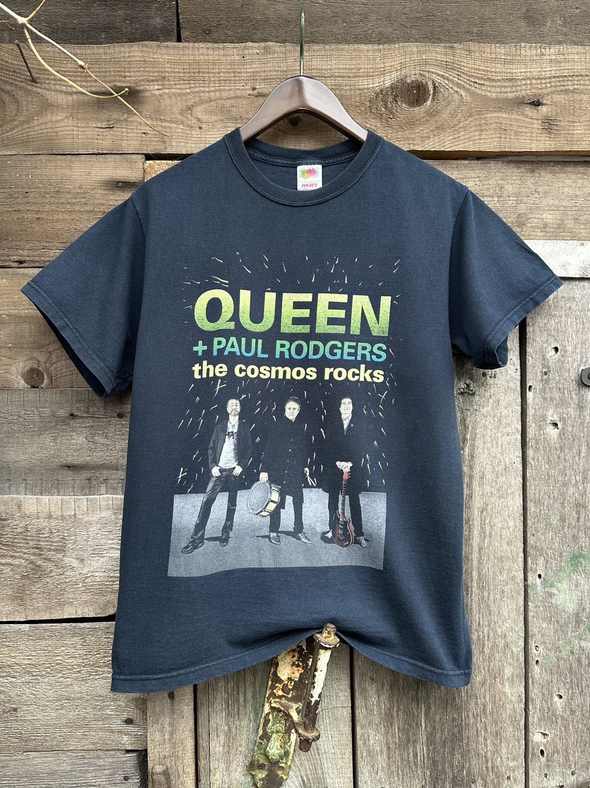 Band Tees × Vintage Vintage Queen and Paul Rodgers “the cosmos rocks” Tour Tee Size US M / EU 48-50 / 2 - 1 Thumbnail