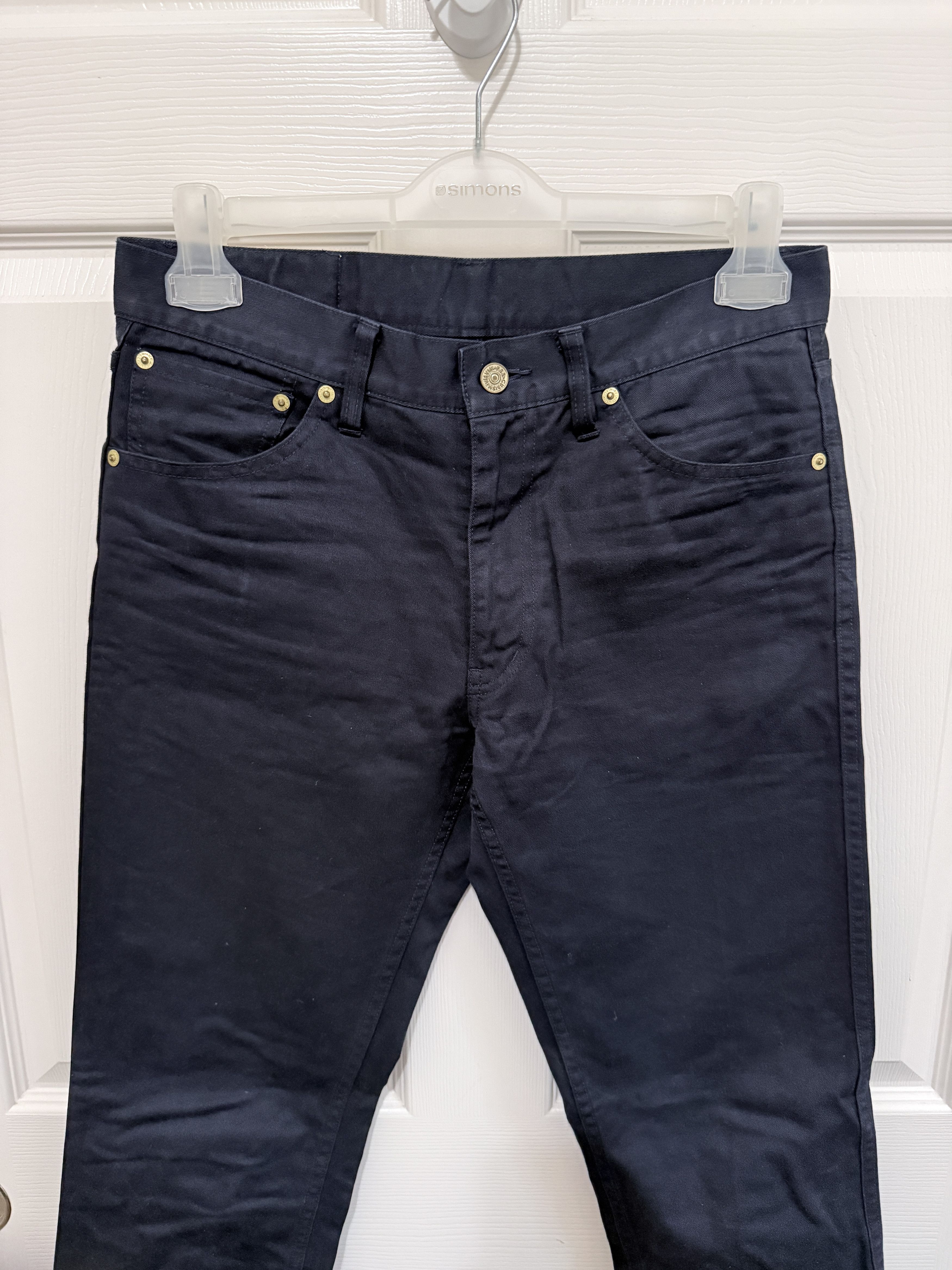 Visvim Fluxus Chino Trousers Navy Blue Size US 30 / EU 46 - 2 Thumbnail