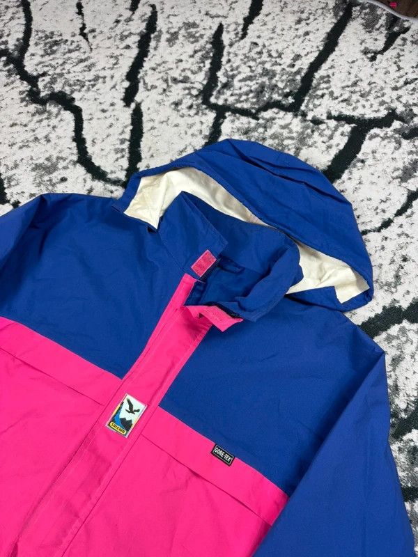 SALEWA Salewa ski jacket gorpcore mountain goretex navy blue pink L Size US L / EU 52-54 / 3 - 3 Thumbnail