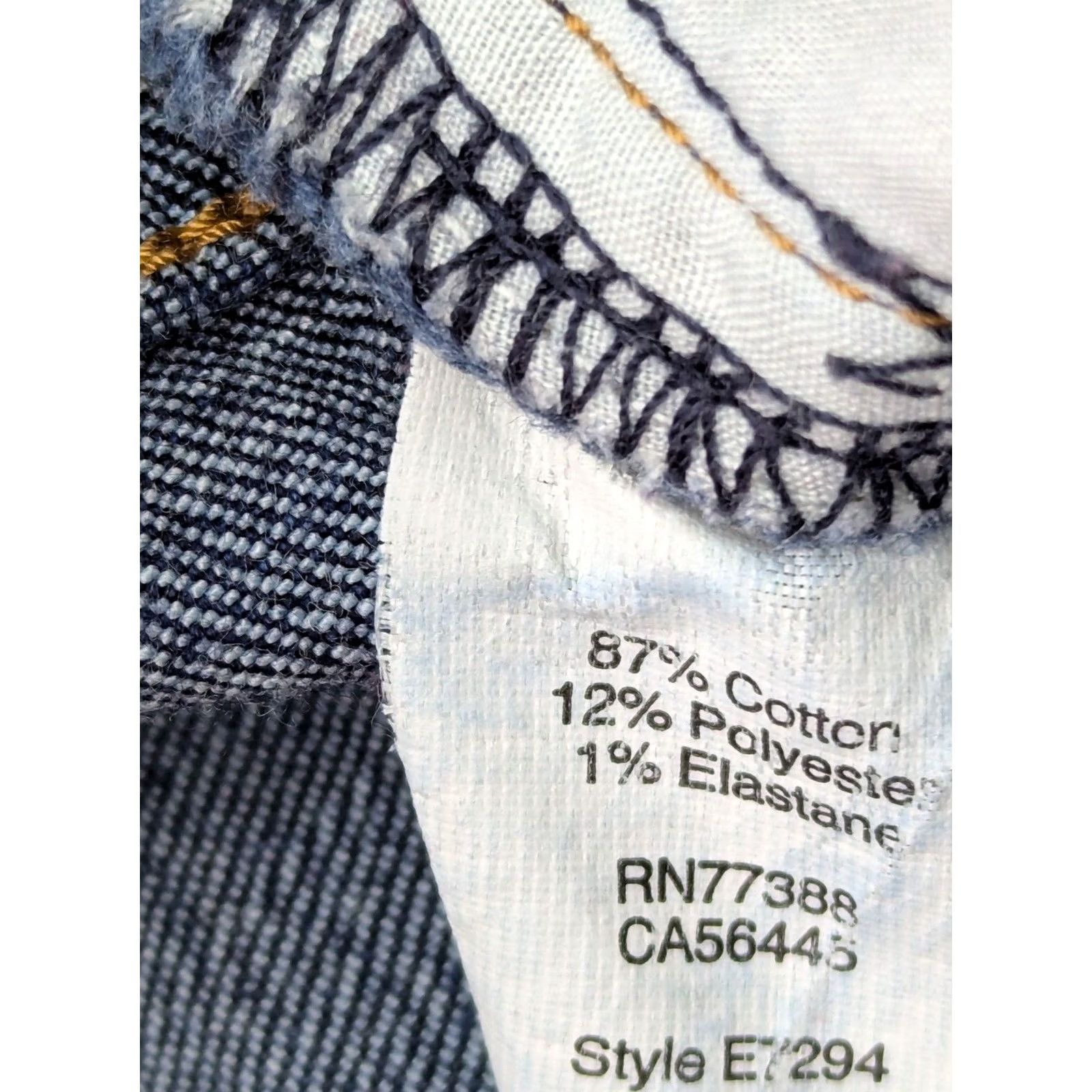 J.Crew J.CREW Stretch Skinny Jeans Women 28 Blue E7294 Skinny Modern 5-Pocket Denim Woman Jeans M/L - 28x29.5 / 27x30 tag adjustable size XX Size 28" / US 6 / IT 42 - 7 Thumbnail