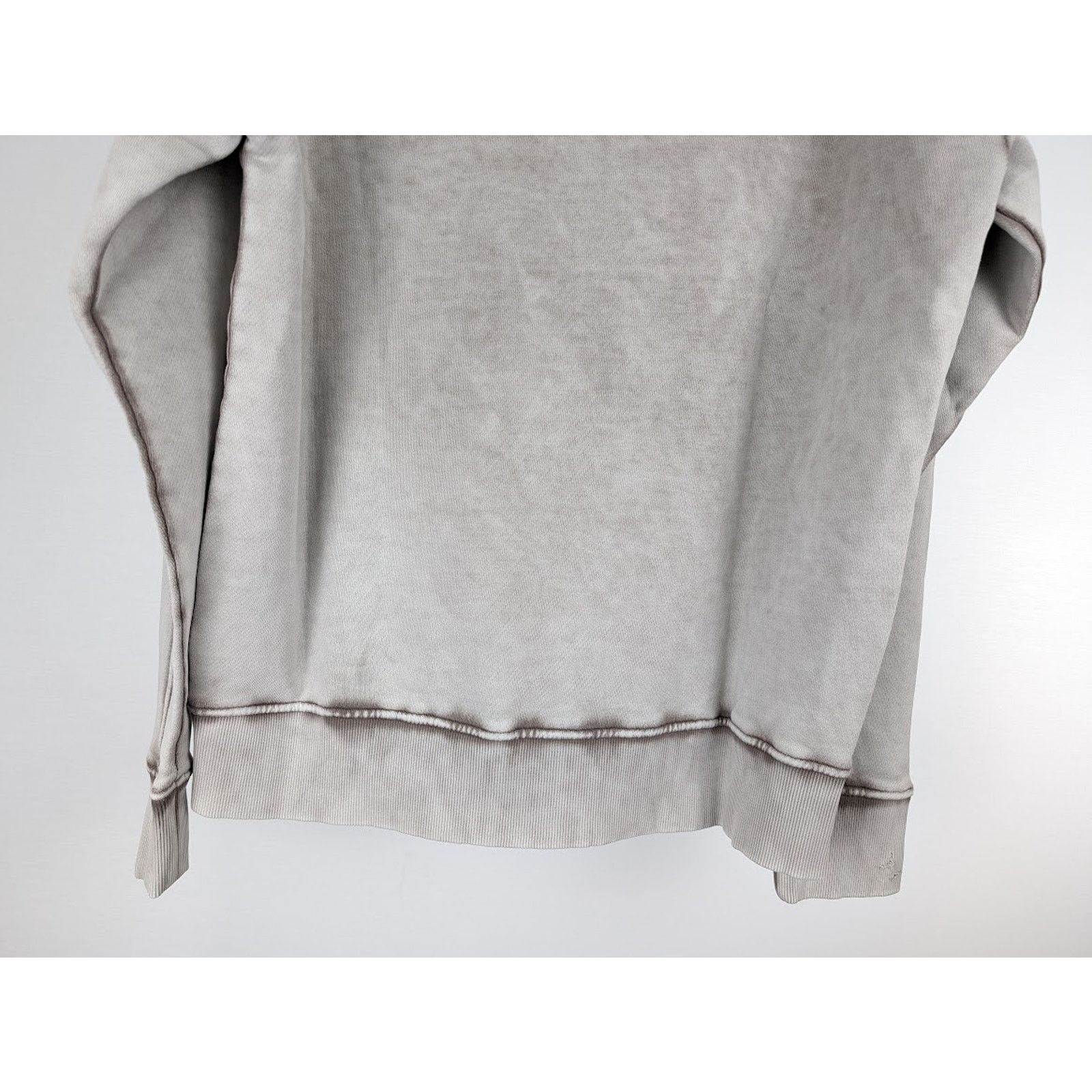 Balmain o1rshd1 Washed Hoodie in Grey Size US M / EU 48-50 / 2 - 16 Thumbnail