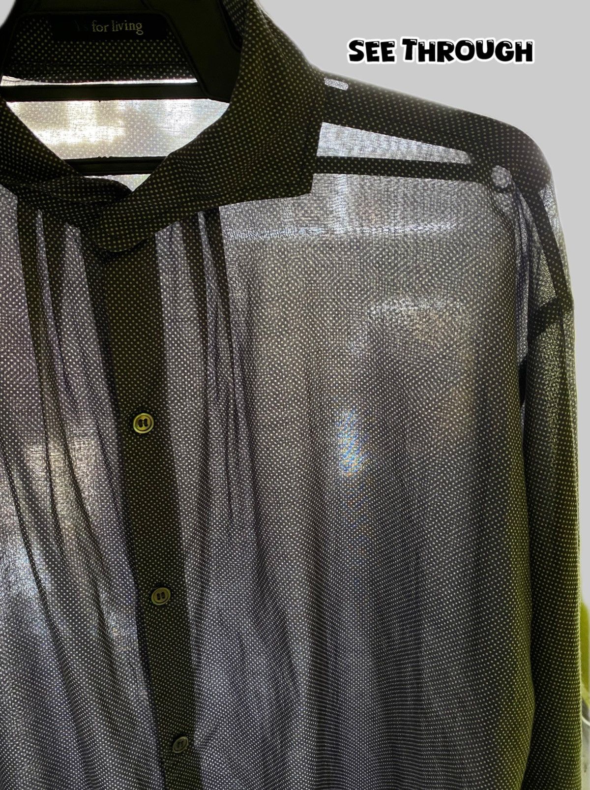 Yohji Yamamoto Vintage Yohji Yamamoto Y’s For Living Oversized Shirt Size US L / EU 52-54 / 3 - 6 Thumbnail