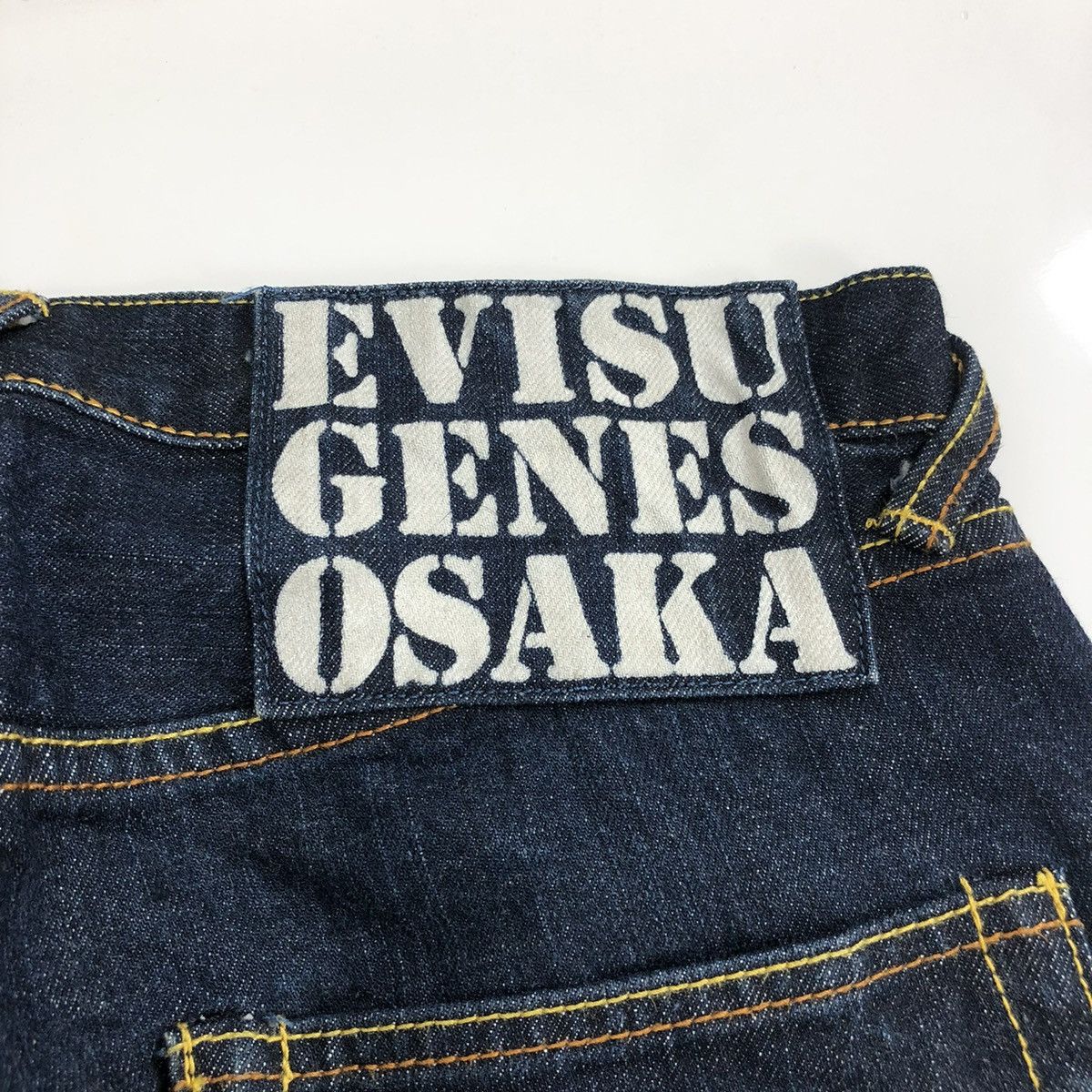 Evisu Rare🔥 Y2K Evisu Daicock Multi Pocket Selvedge Denim Jeans Size US 30 / EU 46 - 13 Thumbnail