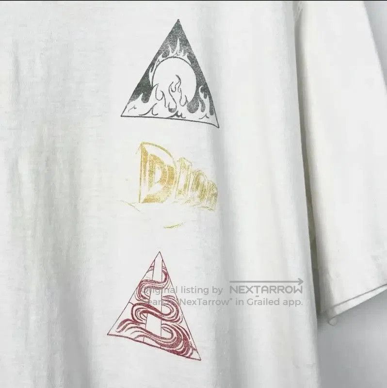 Dior Dior Summer White Cotton Graphic T-Shirt . Size US XXL / EU 58 / 5 - 4 Thumbnail