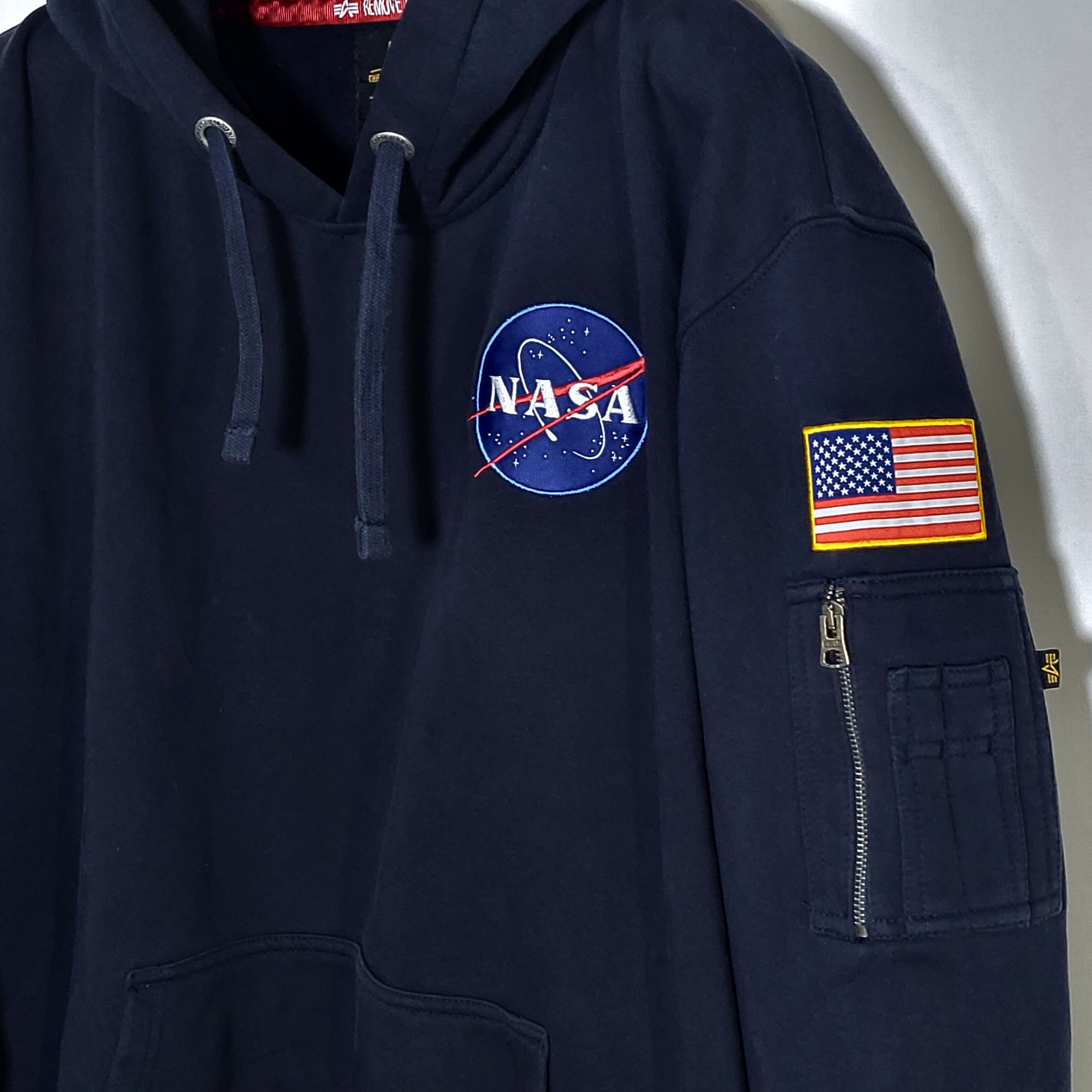 Alpha Industries Alpha Industries Rare Space Shuttle Hoodie. Exclusive.Rare Size US XXL / EU 58 / 5 - 1 Thumbnail