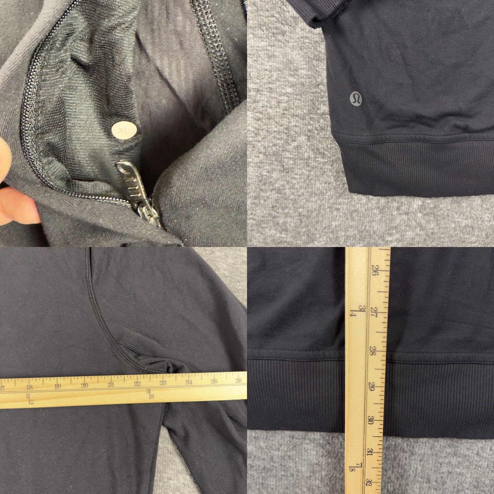 Lululemon Lululemon Jacket Mens XL Black Full Zip Track Athletic Lightweight Stand Collar Size US XL / EU 56 / 4 - 8 Thumbnail
