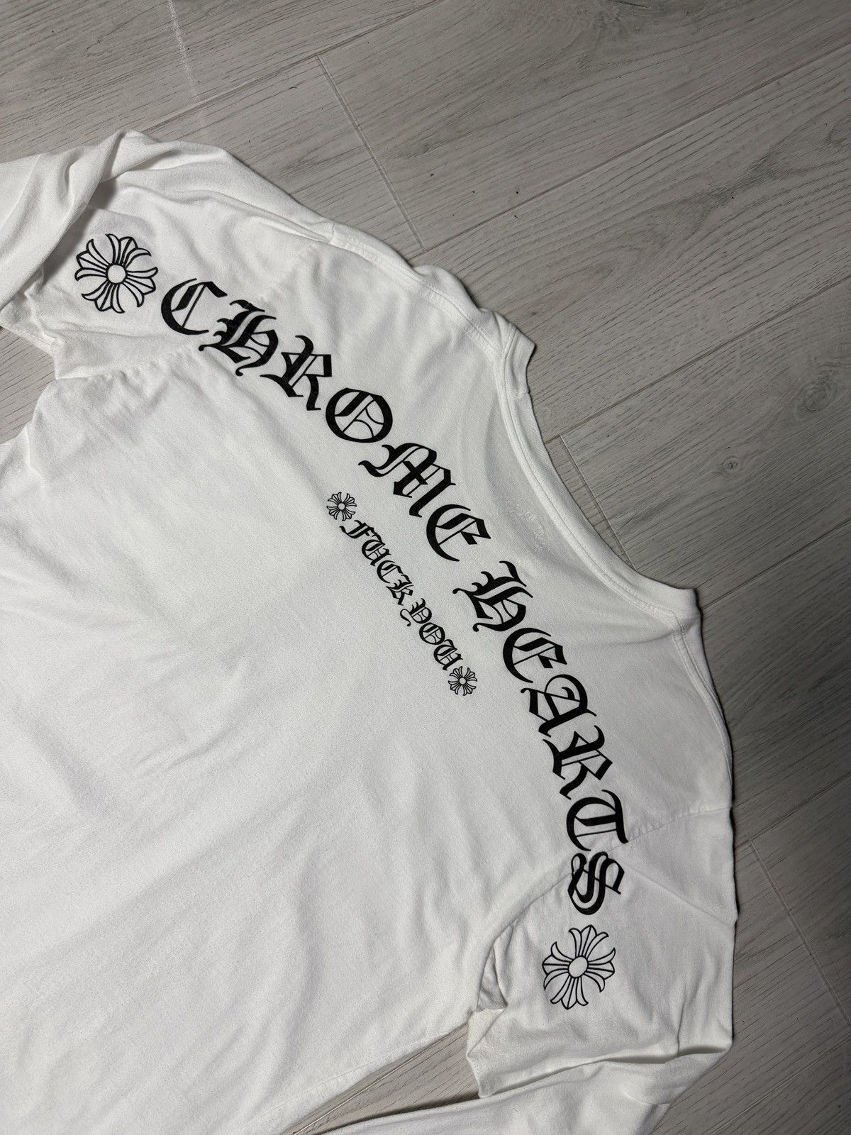 Chrome Hearts Chrome Hearts Fuck You Banner Long Sleeve Size US L / EU 52-54 / 3 - 4 Thumbnail