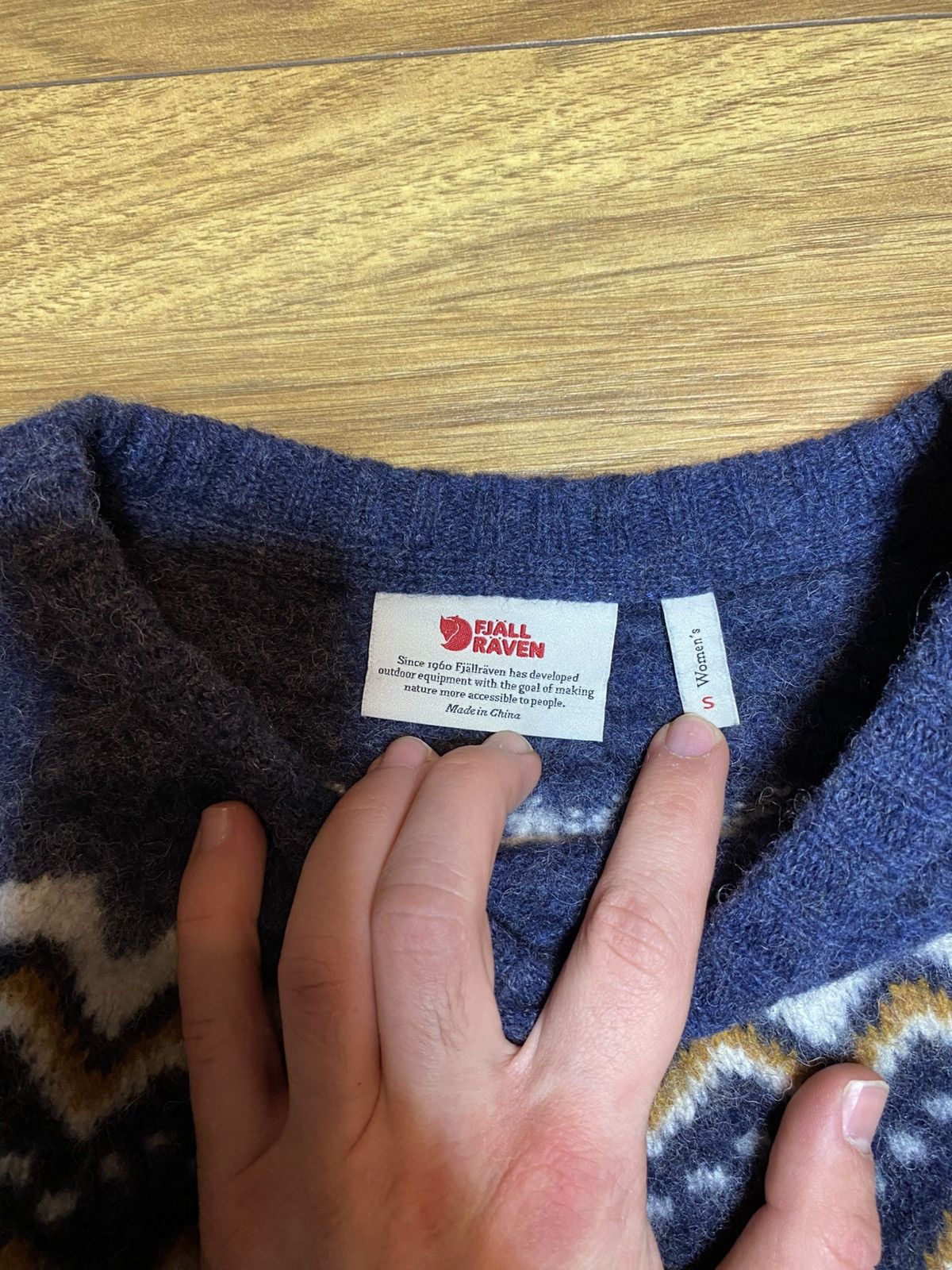 Fjallraven Fjallraven Ovik Vintage Woman Knit Sweater 100% Wool Size S / US 4 / IT 40 - 5 Thumbnail