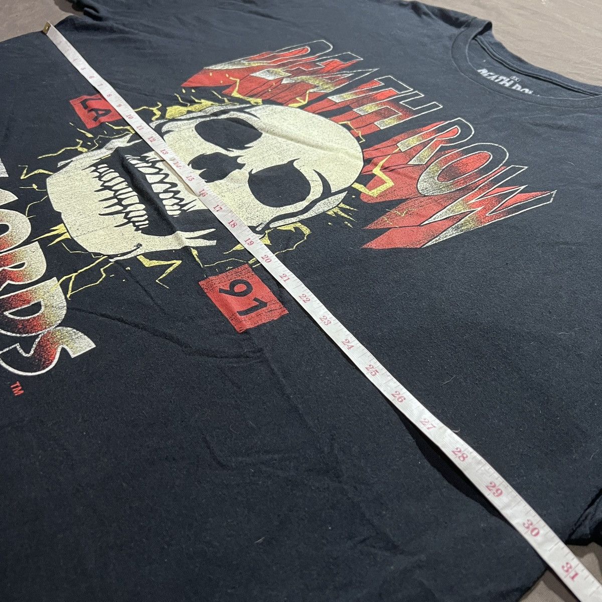 Rap Tees Death Row Records Promo Tee 5XL oversized Size US XXL / EU 58 / 5 - 6 Thumbnail