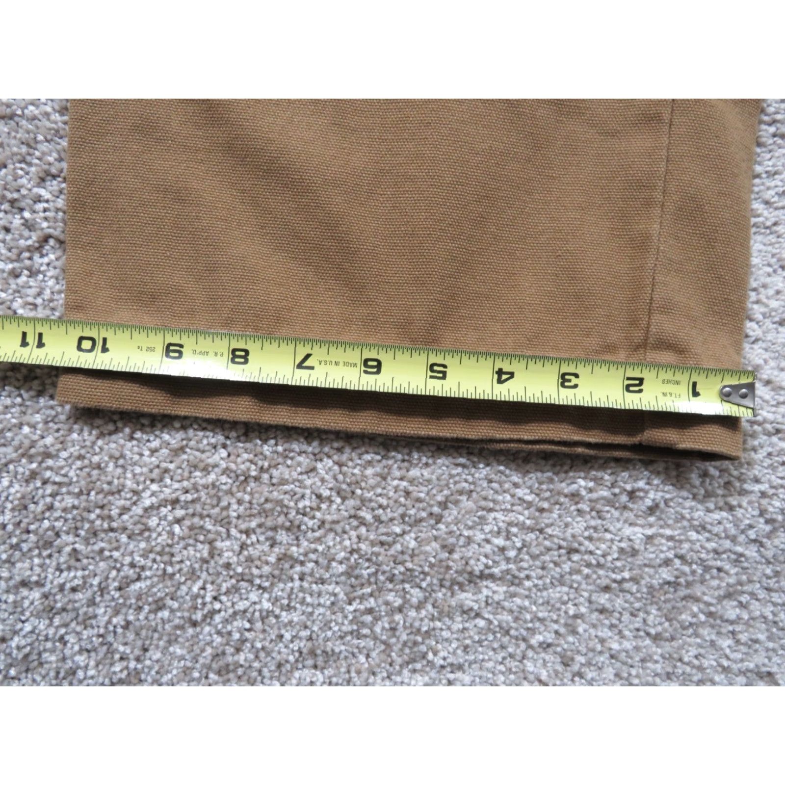 Duluth Trading Company Duluth Trading Co Pants Mens 48x29 Brown Cargo Relaxed Fit Duck Canvas Workwear Pants Mens Brown Cargo 48x29 Size US 32 / EU 48 - 5 Thumbnail