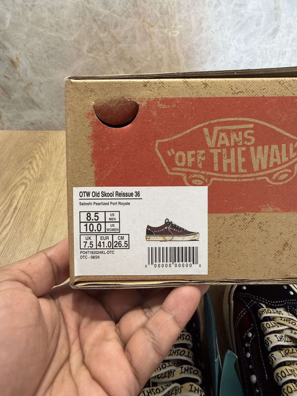 Vans VANS OTW OLD SKOOL 36 SATOSHI NAKAMOTO PEARLIZED F&F Size US 8.5 / EU 41-42 - 9 Thumbnail