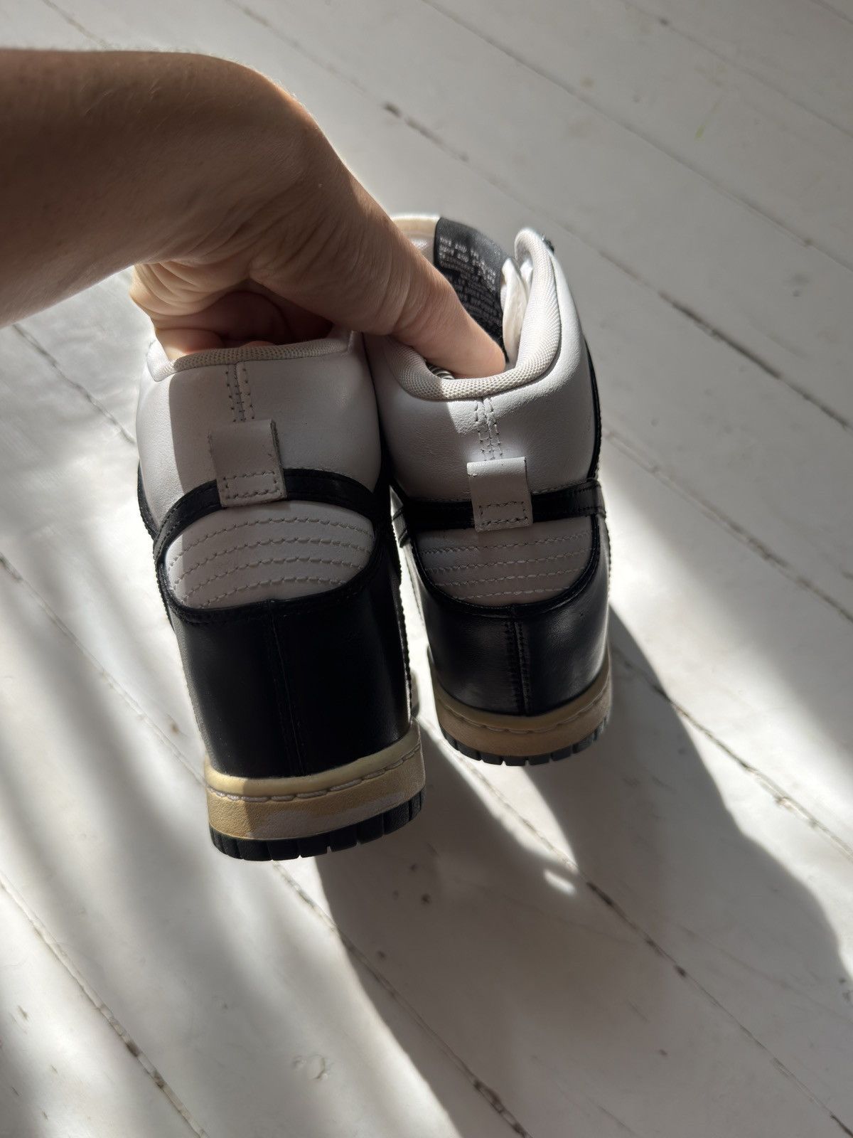 Nike VINTAGE NIKE BECKETT HIGH PLATFORM SNEAKERS SHOES Size US 6.5 / IT 36.5 - 4 Thumbnail