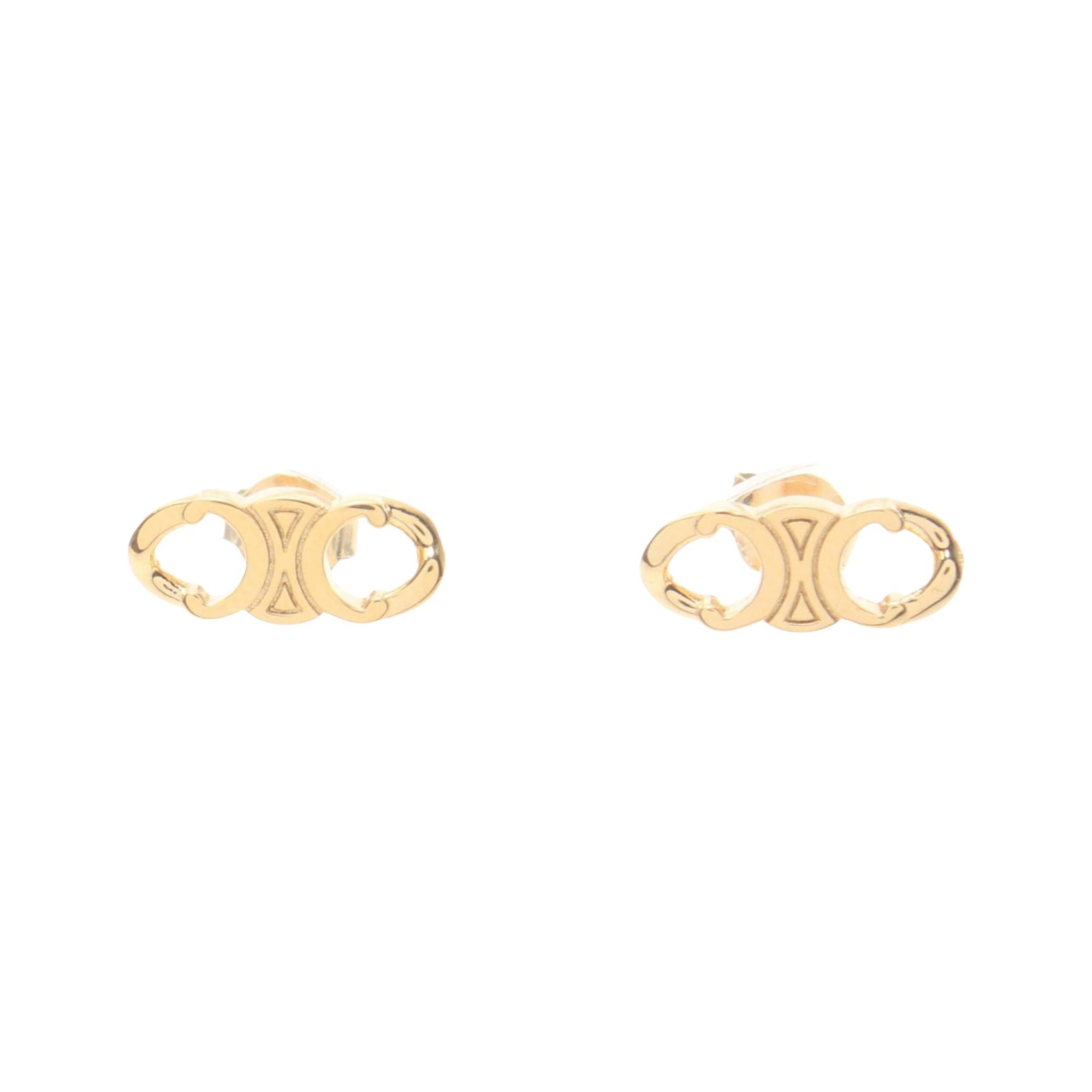 Celine Céline Triomphe earring Size ONE SIZE - 1 Thumbnail