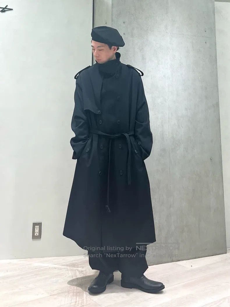 Other Yohji Yamamoto Military uniform double-breasted tunic coat Size US L / EU 52-54 / 3 - 1 Thumbnail