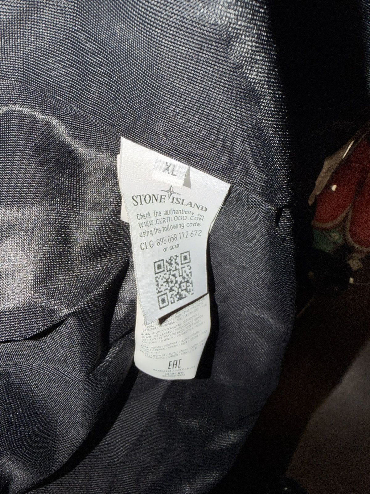 Stone Island Stone island featherweight leather down Size US XL / EU 56 / 4 - 9 Thumbnail