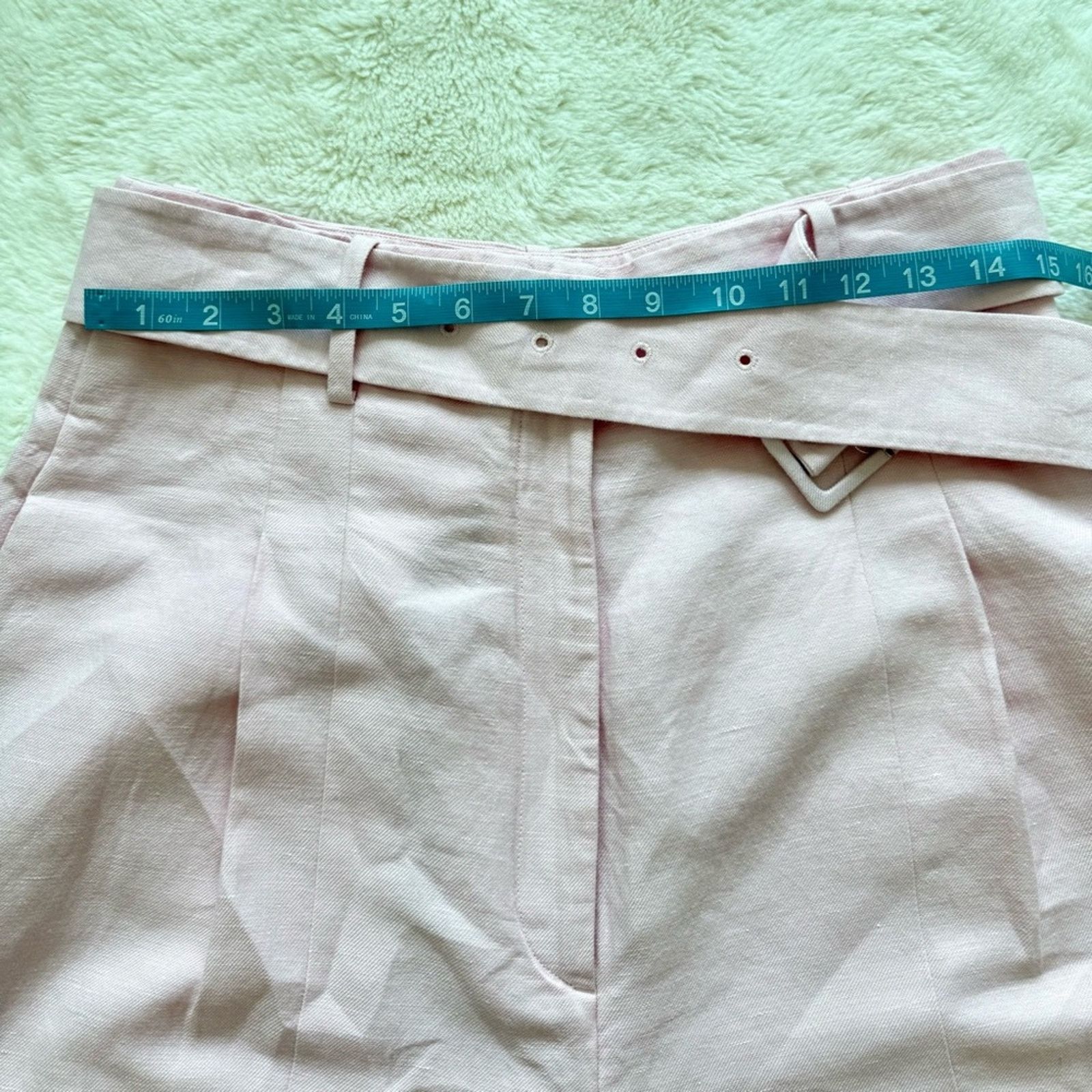 Other Stockholm Atelier & Stories women linen shorts size 8 US Size 30" / US 8 / IT 44 - 5 Thumbnail