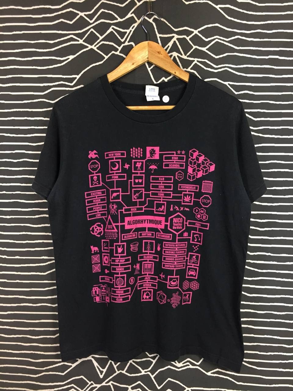 Band Tees Nico Touches The Walls Japanese Rock Band Algorhytmique Tee Size US L / EU 52-54 / 3 - 1 Thumbnail