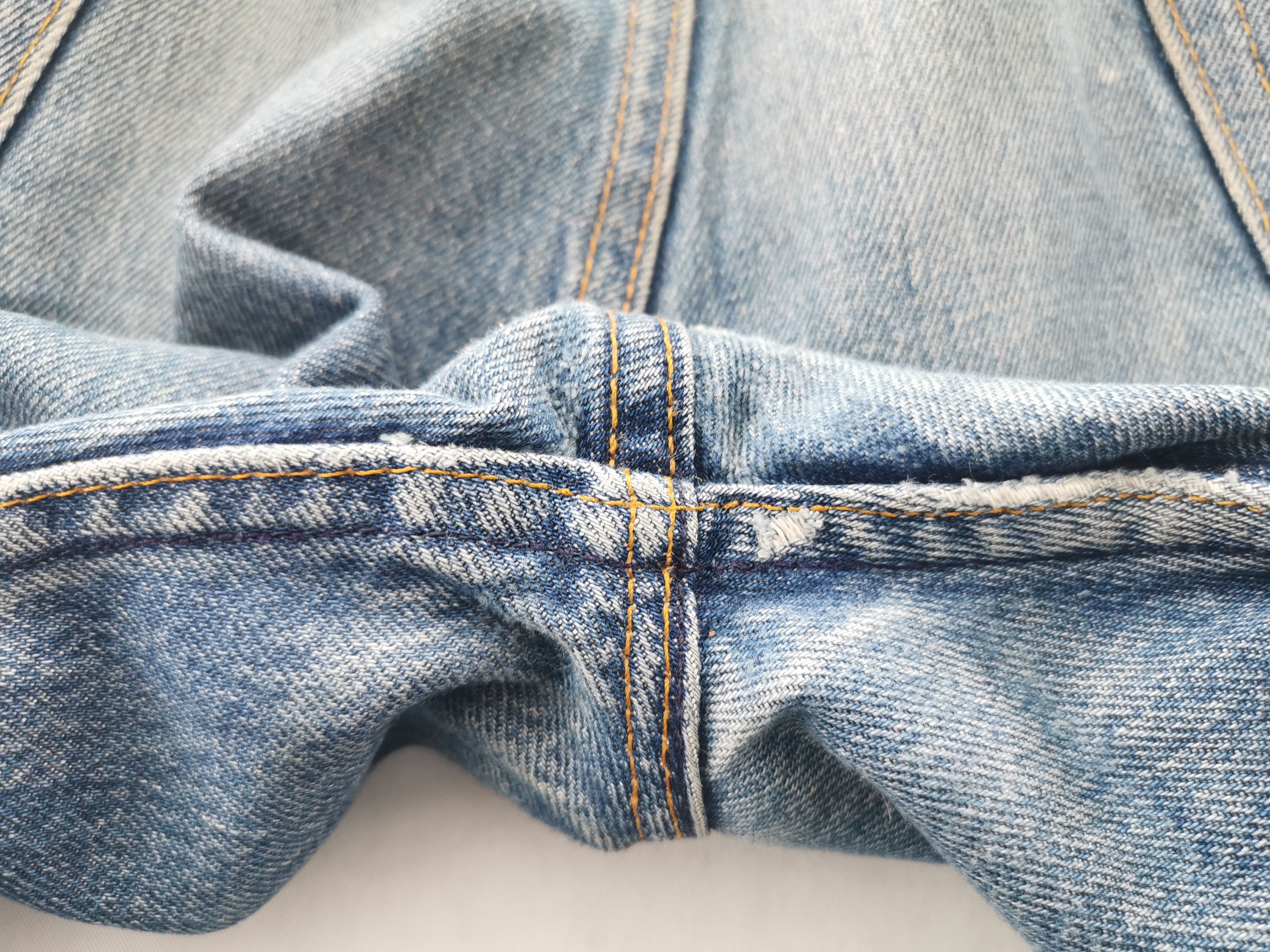 Levi's Distressed Vintage 90s Levis Lot 501 Denim Made In Japan Size US 41 - 6 Thumbnail