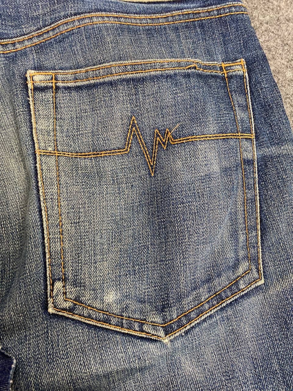 Japanese Brand vintage japanese brands selvedge denim distressed Size US 35 - 5 Thumbnail