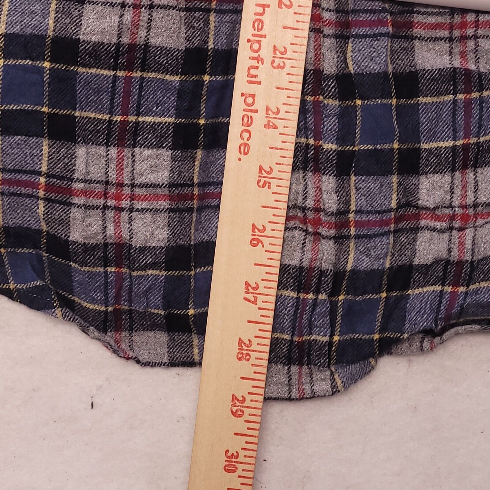 Croft & Barrow Croft & Barrow Tartan Flannel Shirt Mens Size S Blue Gray Size US S / EU 44-46 / 1 - 8 Thumbnail