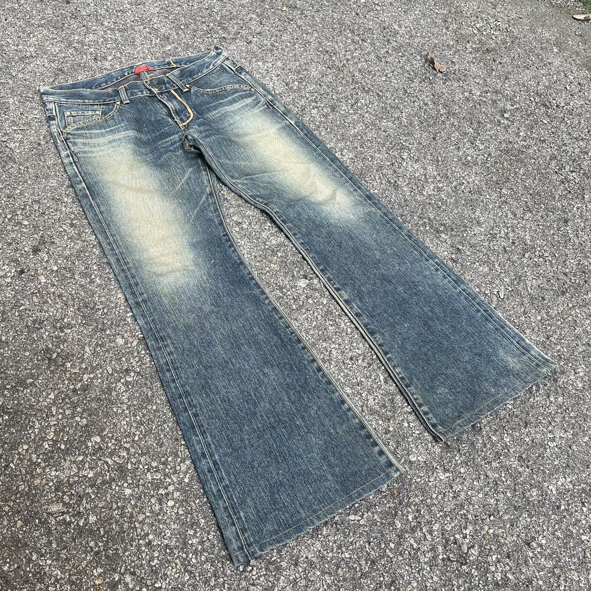Hysteric Glamour Edwin 503 SS Flare Jeans Low Rise Japanese Denim Boot Cut Size US 31 - 2 Thumbnail