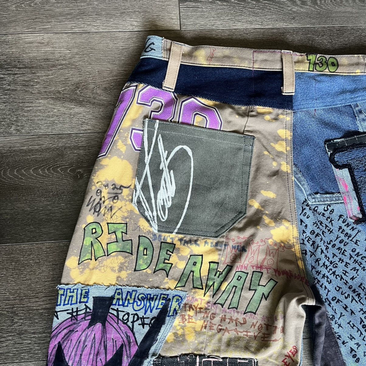 Asspizza Asspizza PWYW Pay What You Want Denim Jeans Patchwork Custom Size US 38 / EU 54 - 5 Thumbnail