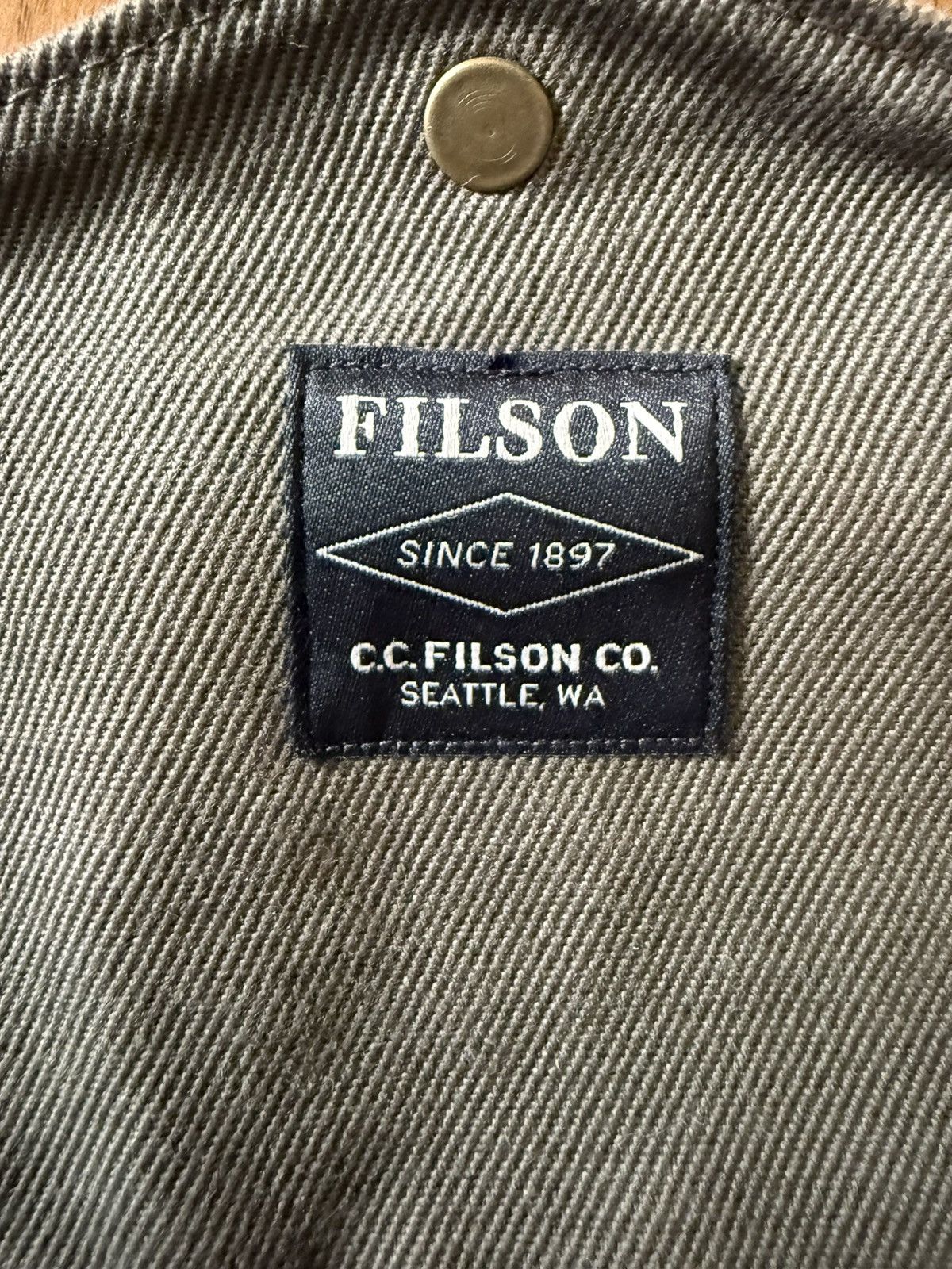 Filson Filson 256 Briefcase Otter Green USA Made Black Label Size ONE SIZE - 11 Thumbnail