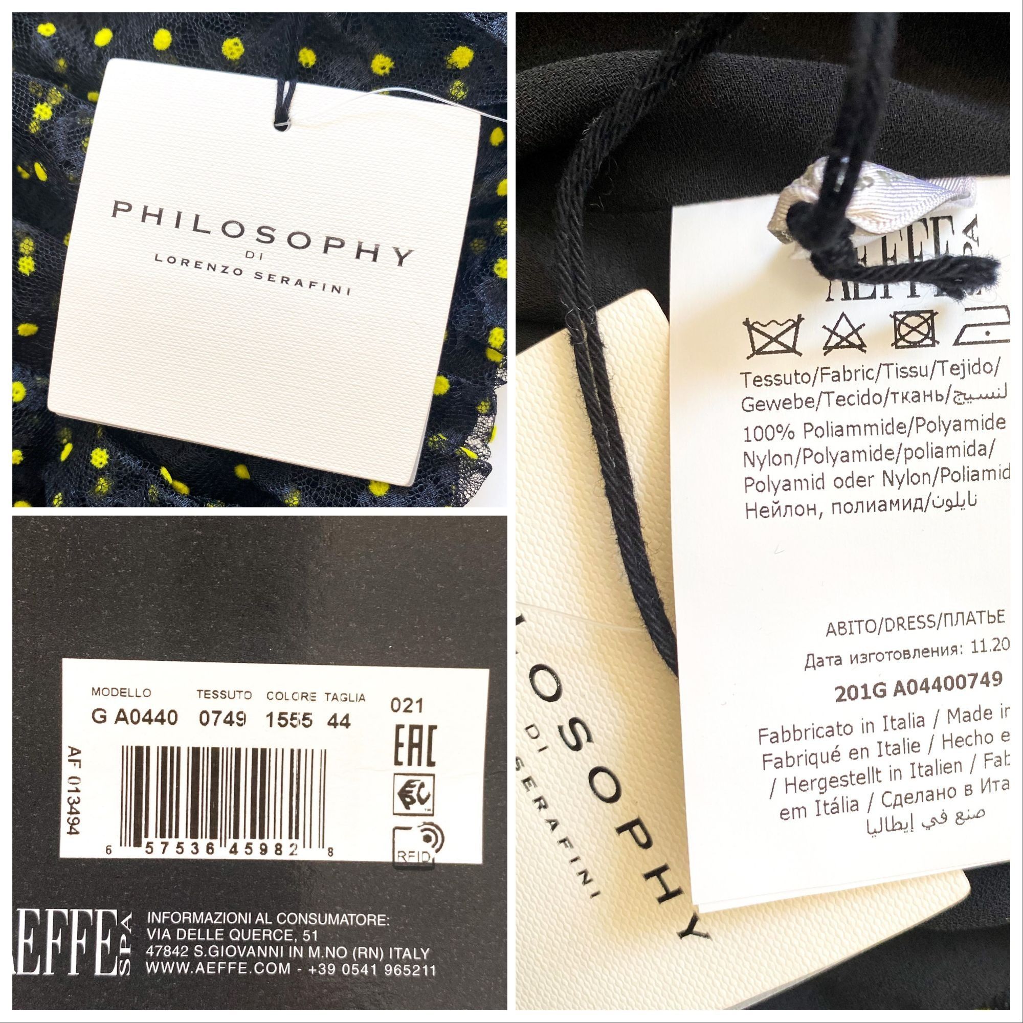 Philosophy di Lorenzo Serafini Philosophy Di Lorenzo Serafini Polka Dot Strapless Dress Size M / US 6-8 / IT 42-44 - 2 Thumbnail