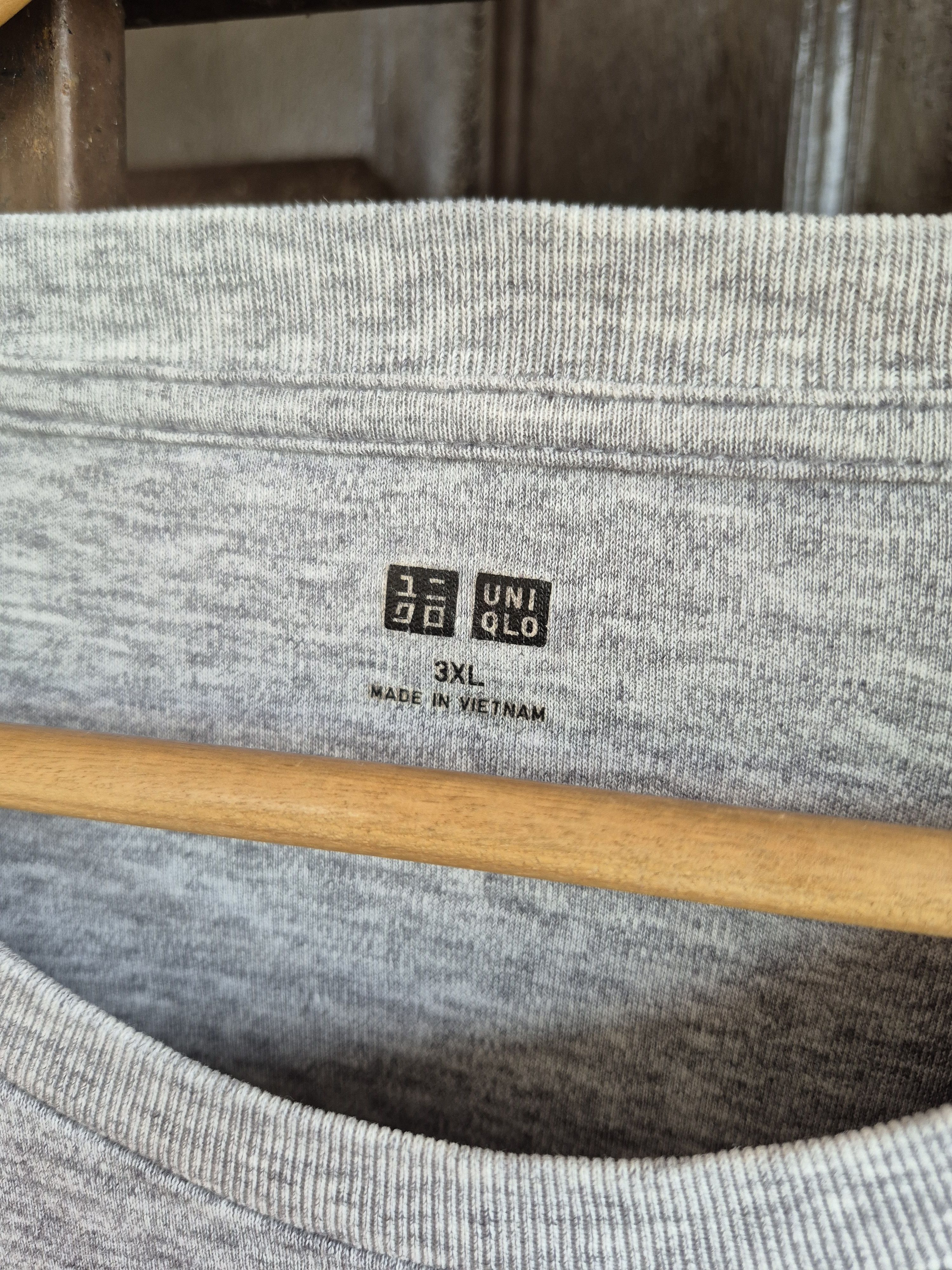 Japanese Brand × Uniqlo 🔥 Uniqlo Plain Longsleeves Tee Size US XXL / EU 58 / 5 - 4 Thumbnail