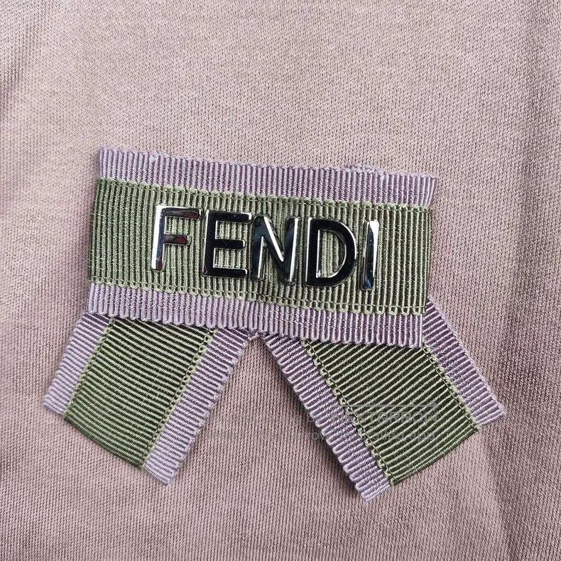 Fendi Fendi Polyester Short Sleeve Shirt, Lilac Size XS / US 0-2 / IT 36-38 - 6 Thumbnail