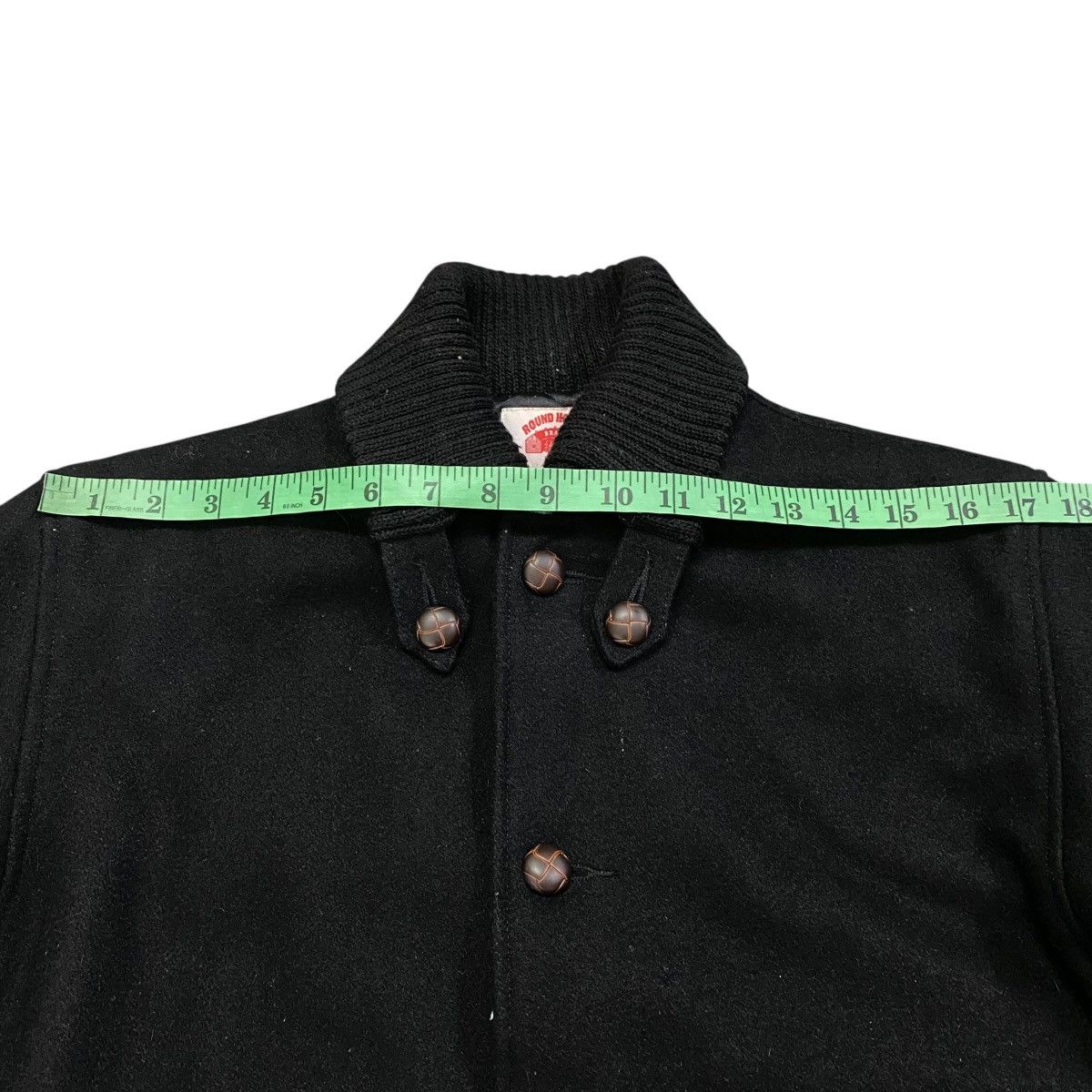 Vintage Vintage Round House Wool Button Jacket M Size Black Colour Size US M / EU 48-50 / 2 - 12 Thumbnail