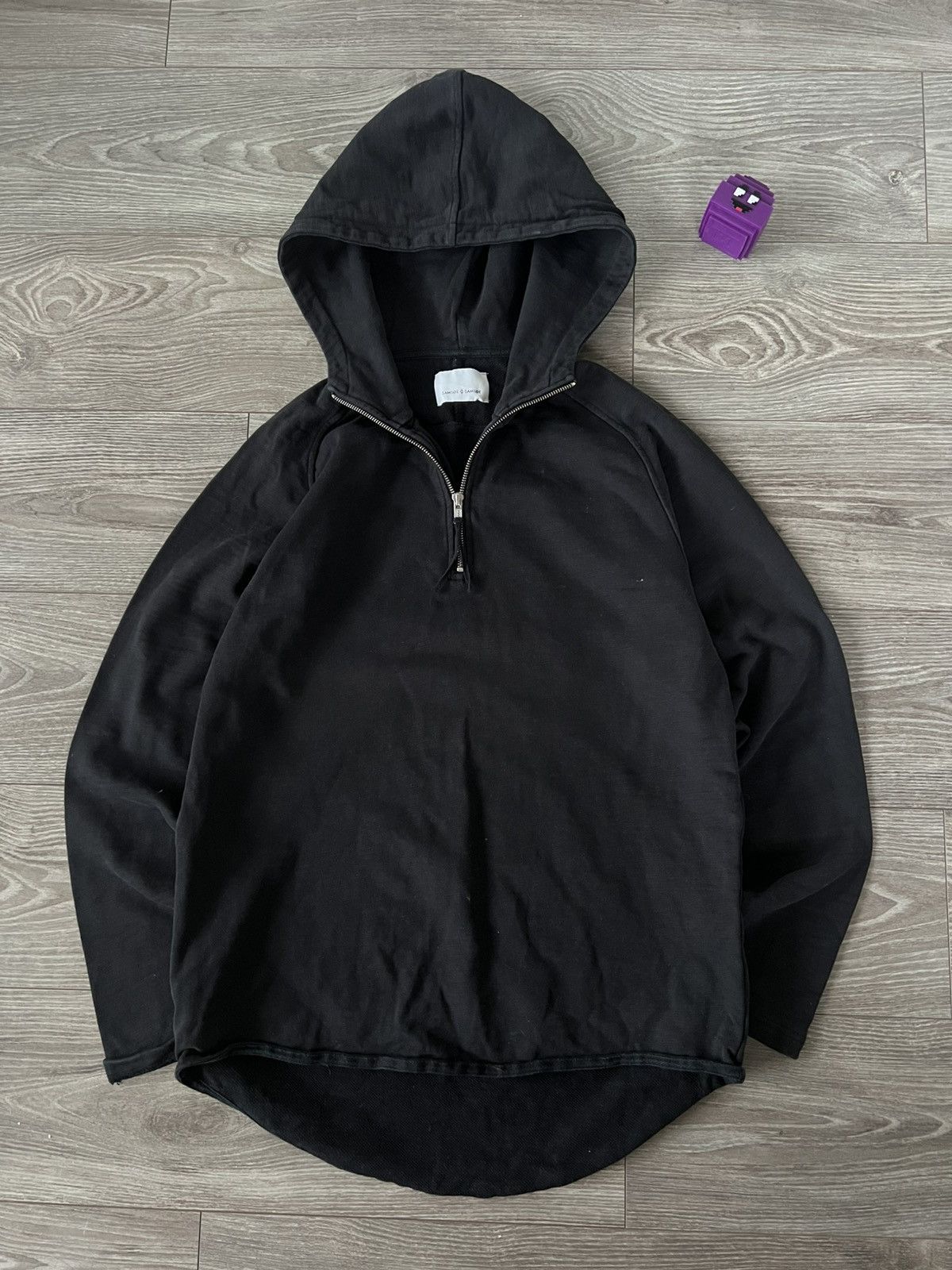 Samsoe Samsoe Samsoe Samsoe Avant Garde Men’s Cotton Hozier Zip Hoodie Size US L / EU 52-54 / 3 - 7 Thumbnail