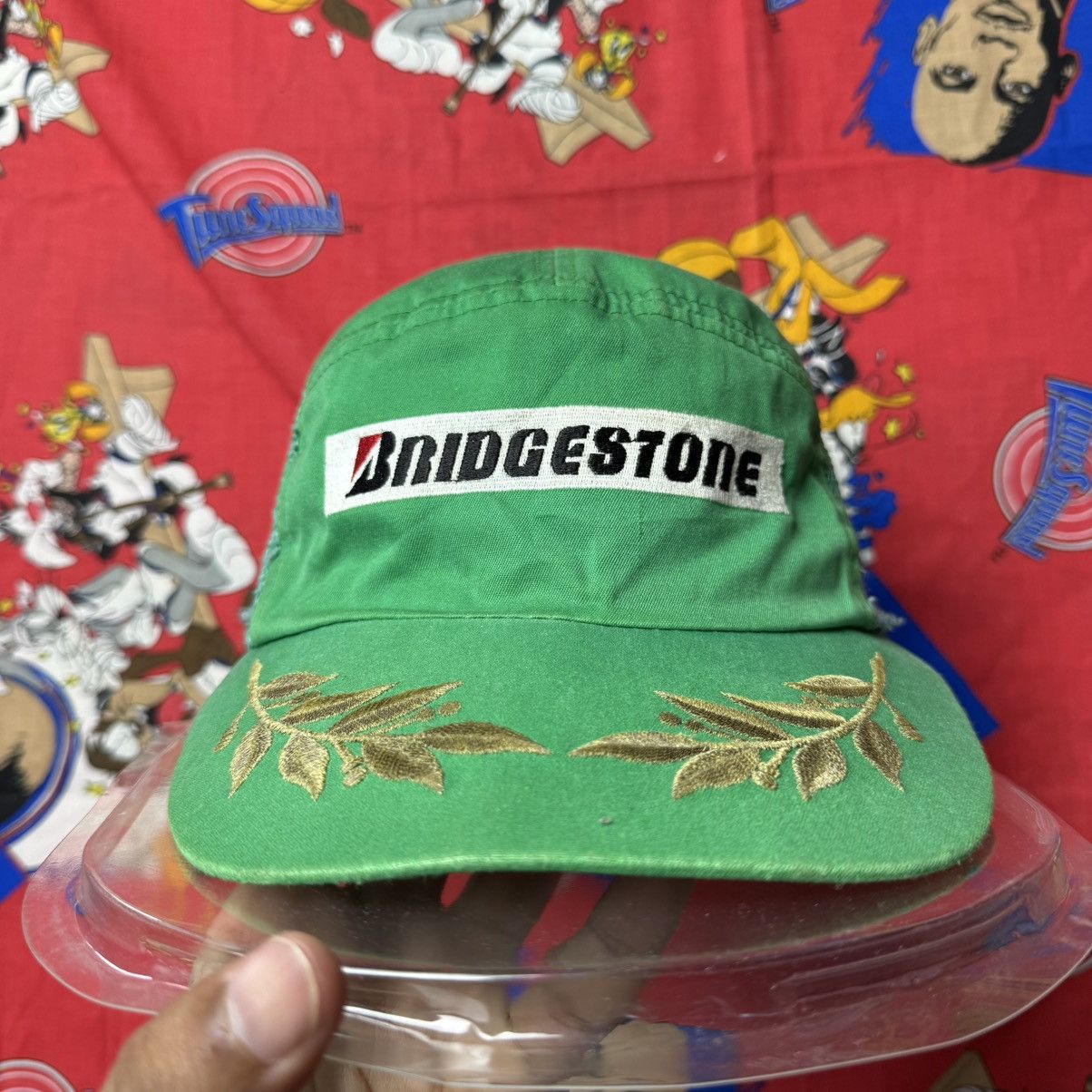 Vintage Vintage bridgestone trucker cap champion racing team Size ONE SIZE - 2 Thumbnail