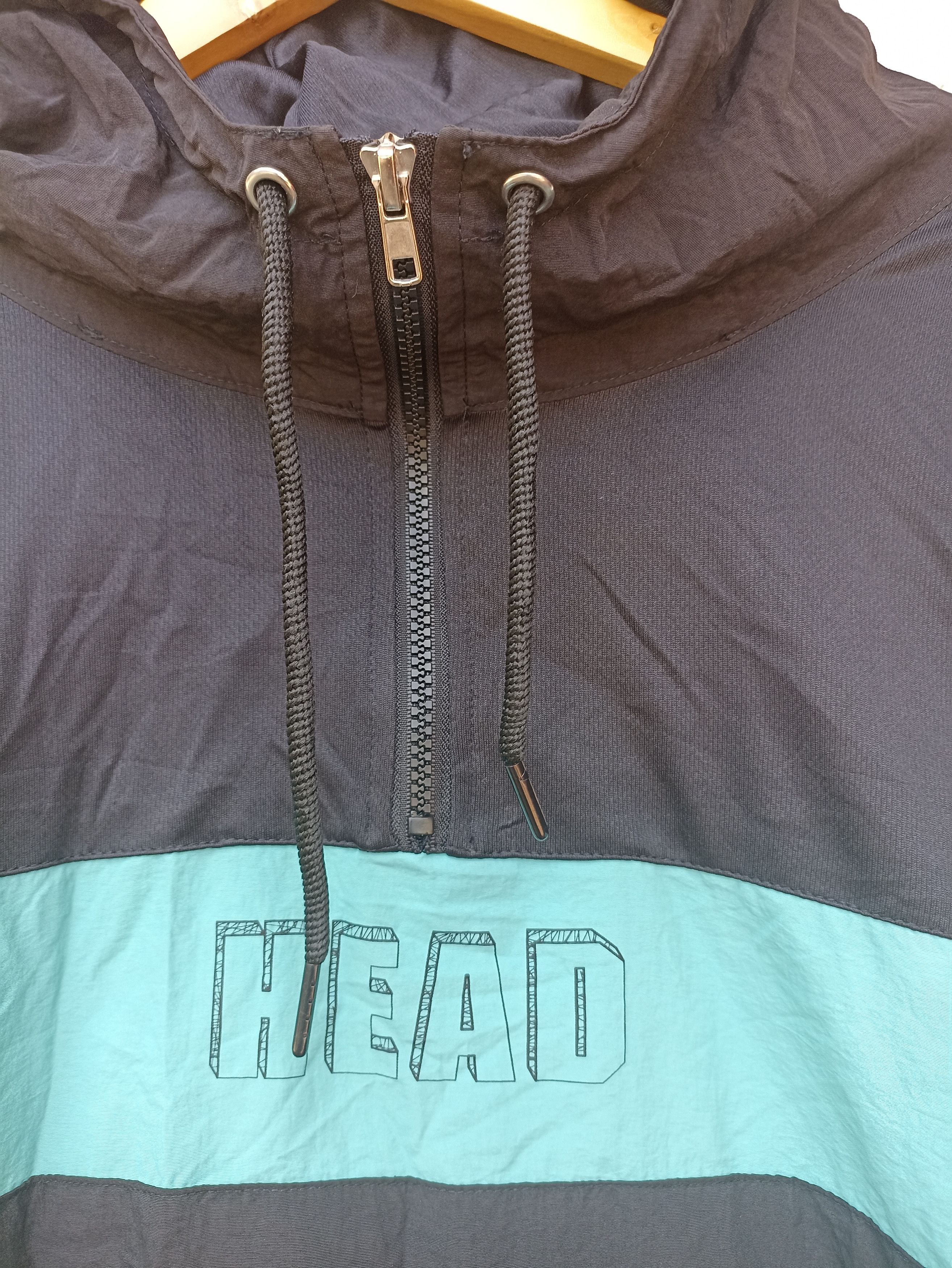 Japanese Brand Head windbreaker sportswear brand jacket anorak jacket Size US XL / EU 56 / 4 - 5 Thumbnail