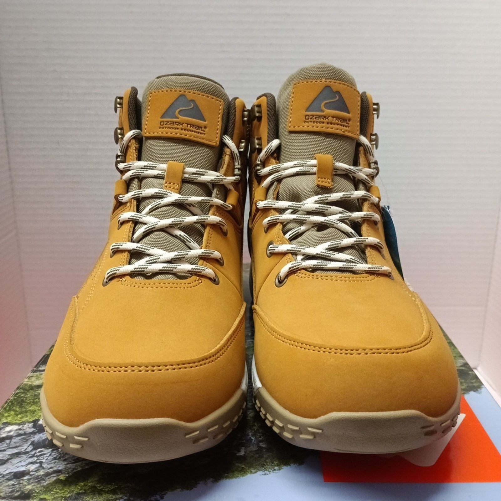 Other Mens Ozark Trail Waterproof Sport Hiking Boots Size 10 Wheat Size US 10 / EU 43 - 2 Thumbnail
