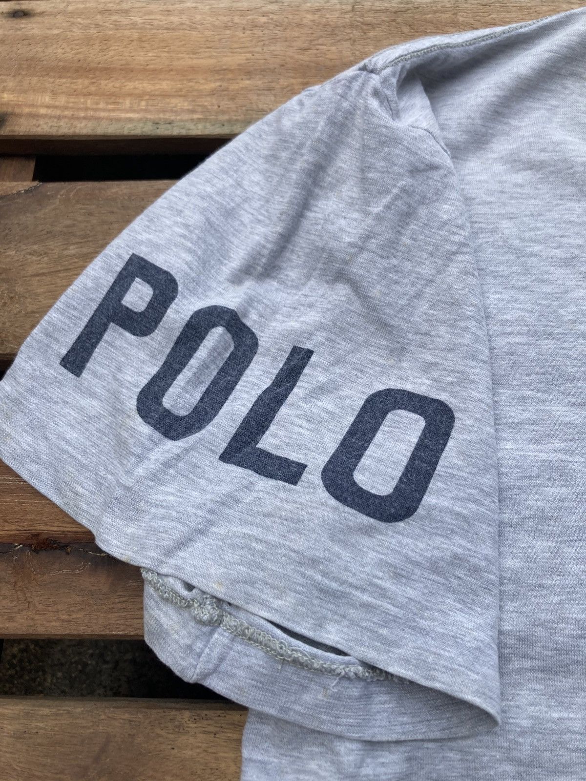 Vintage Vintage 90s Polo Ralph Lauren P-wing Stadium Distressed Size US M / EU 48-50 / 2 - 9 Thumbnail