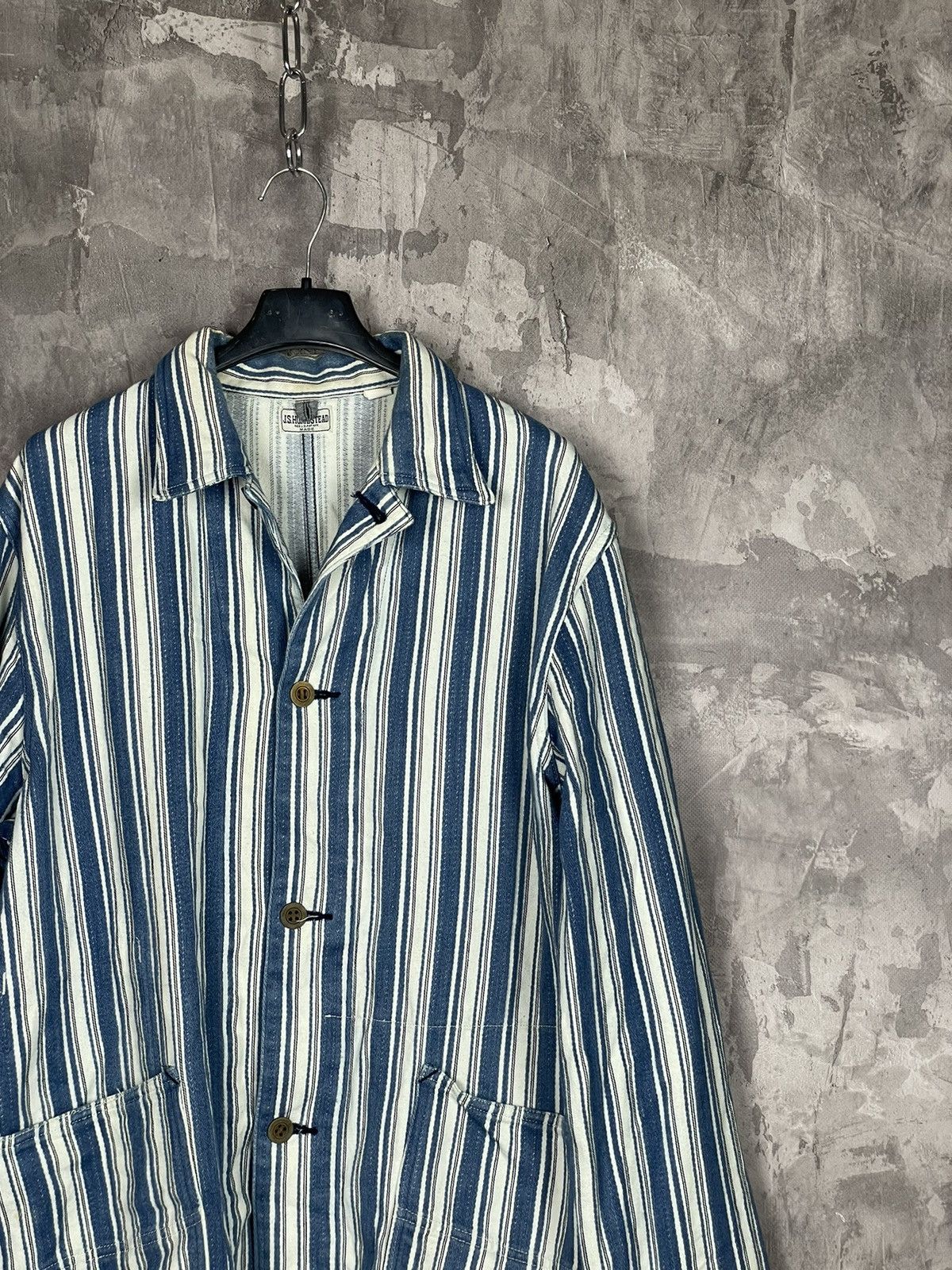 J.S. Homestead × Vintage J.S. Homestead Vintage 90s Knit Button Ups Rare Shirt Size US L / EU 52-54 / 3 - 4 Thumbnail