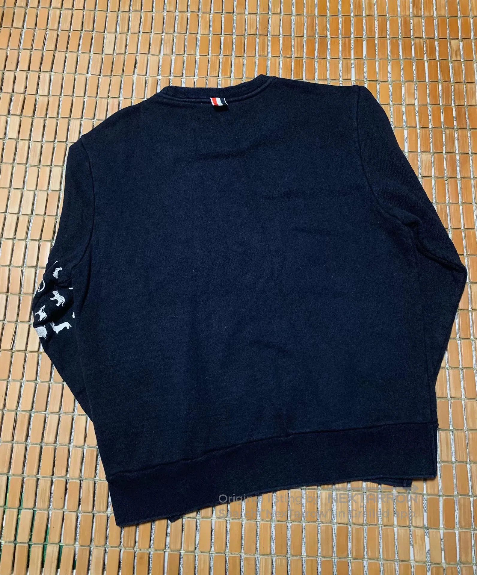 Thom Browne Thom Browne Animal Embroidery Sweatshirt. Size US M / EU 48-50 / 2 - 4 Thumbnail