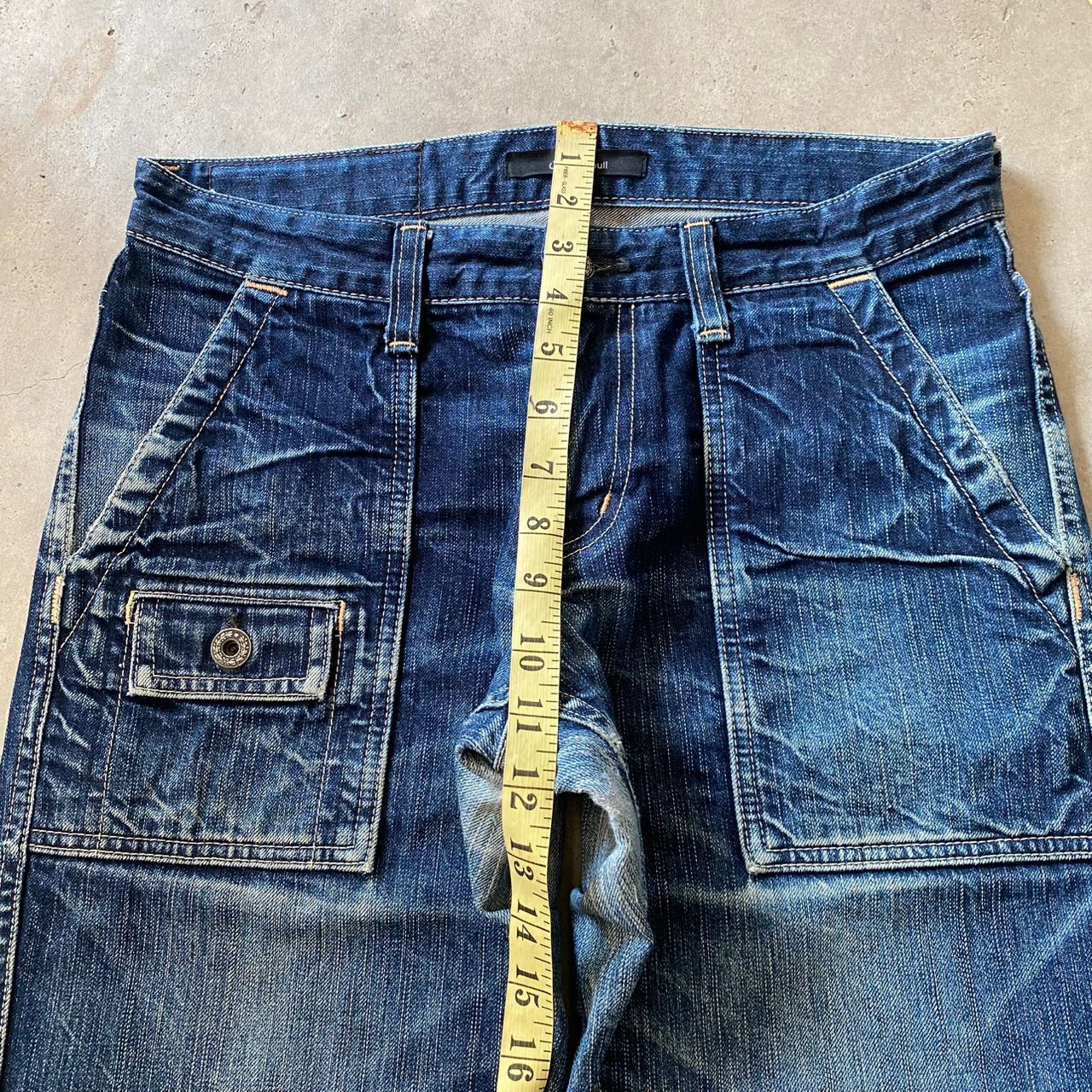 Johnbull Vintage Johnbull Bushpant Japanese Brand Distressed Denim Size US 31 - 6 Thumbnail