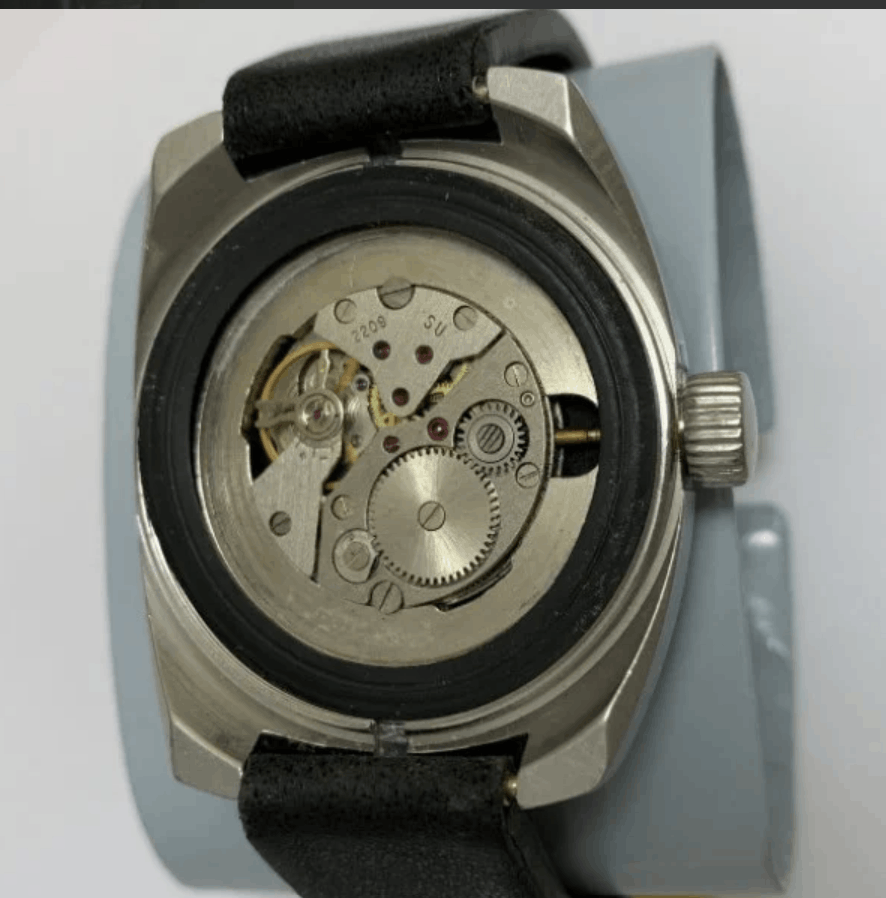 Vintage Rare Vintage Men's Mechanical Diver Watch 18 Jewels Size ONE SIZE - 4 Thumbnail