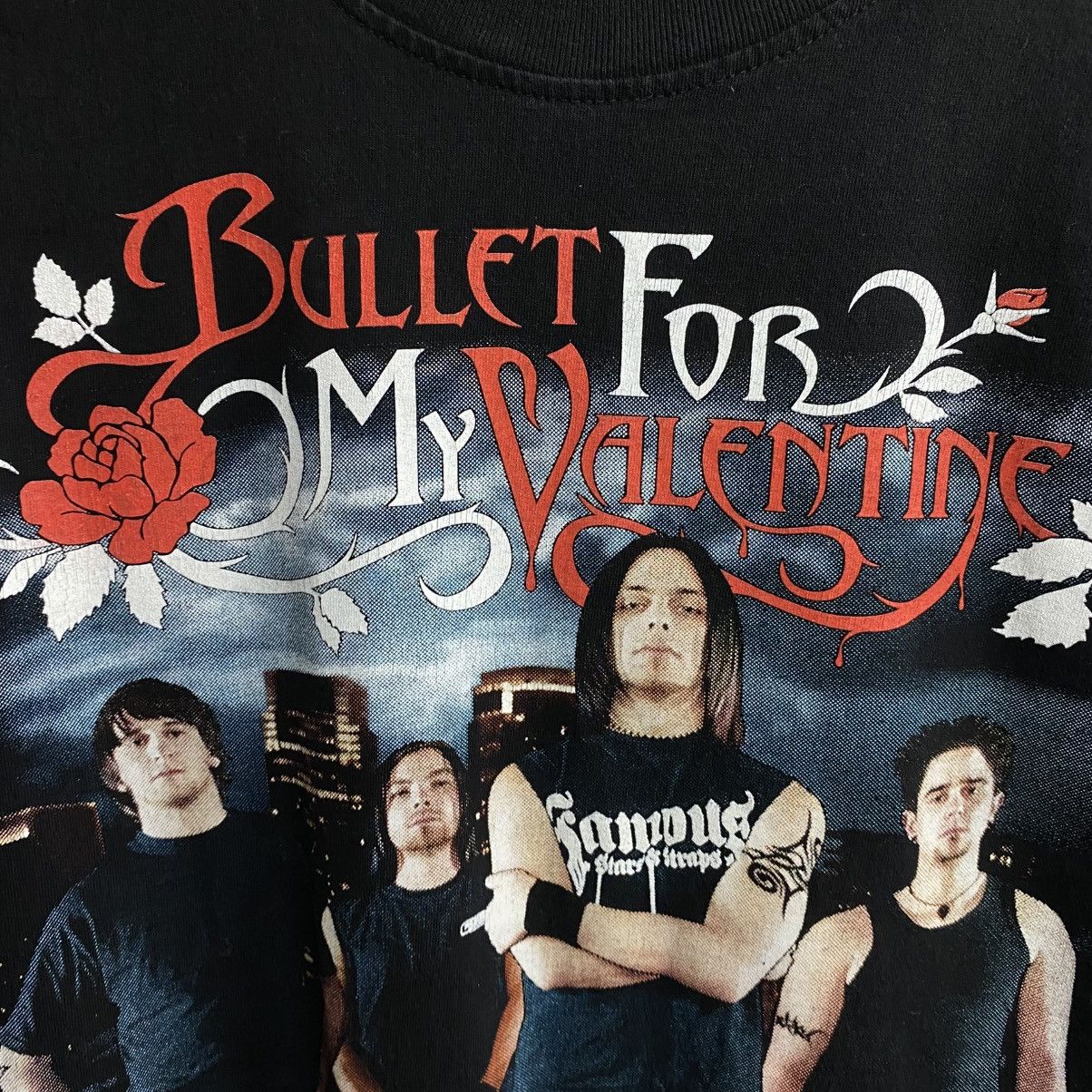 Band Tees Vintage Bullet For My Valentine Big graphic logo 90’s tee Size US S / EU 44-46 / 1 - 3 Thumbnail