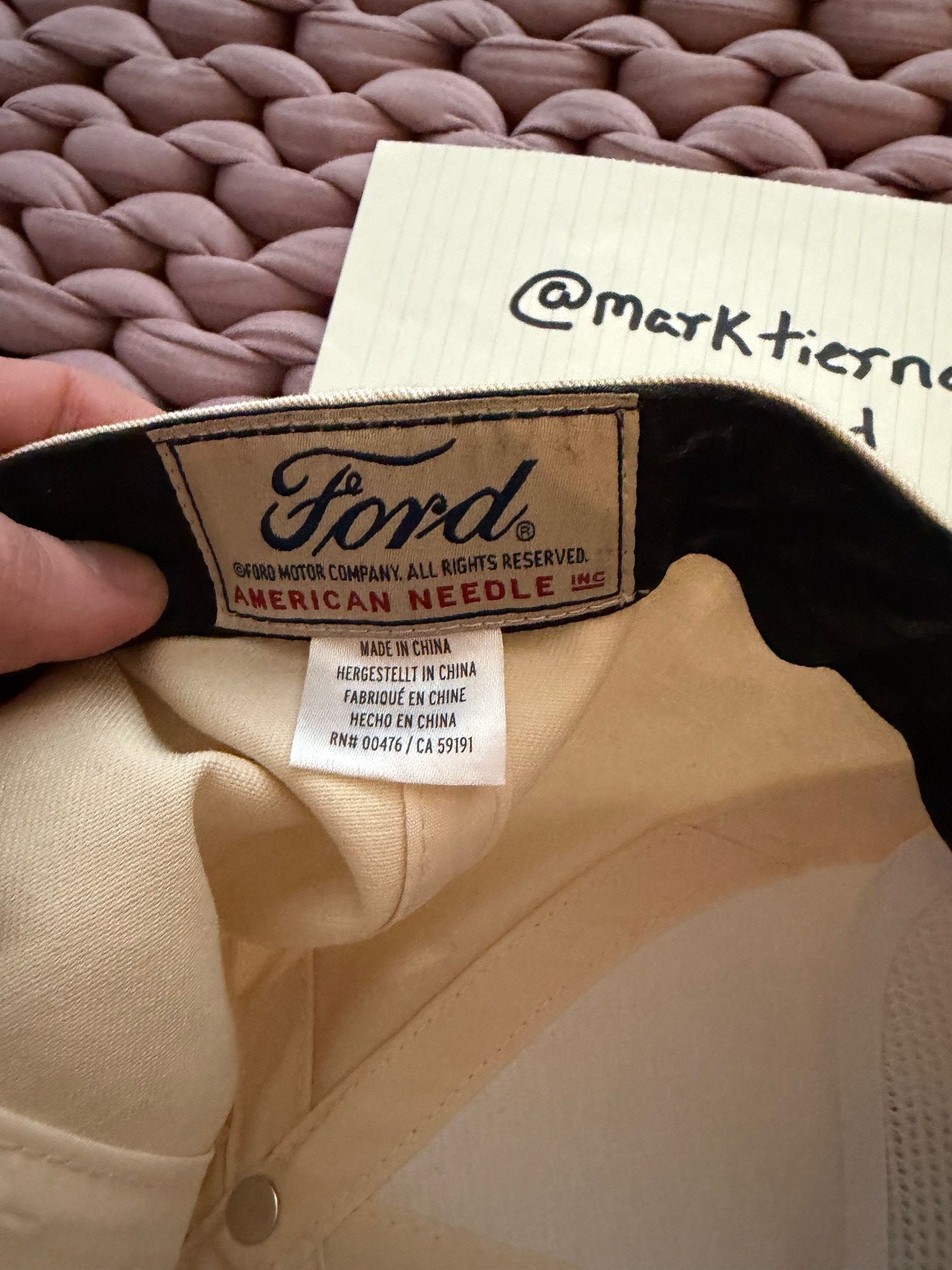 American Needle American Needle Ford Bronco Snapback / Rope Hat Size ONE SIZE - 3 Thumbnail