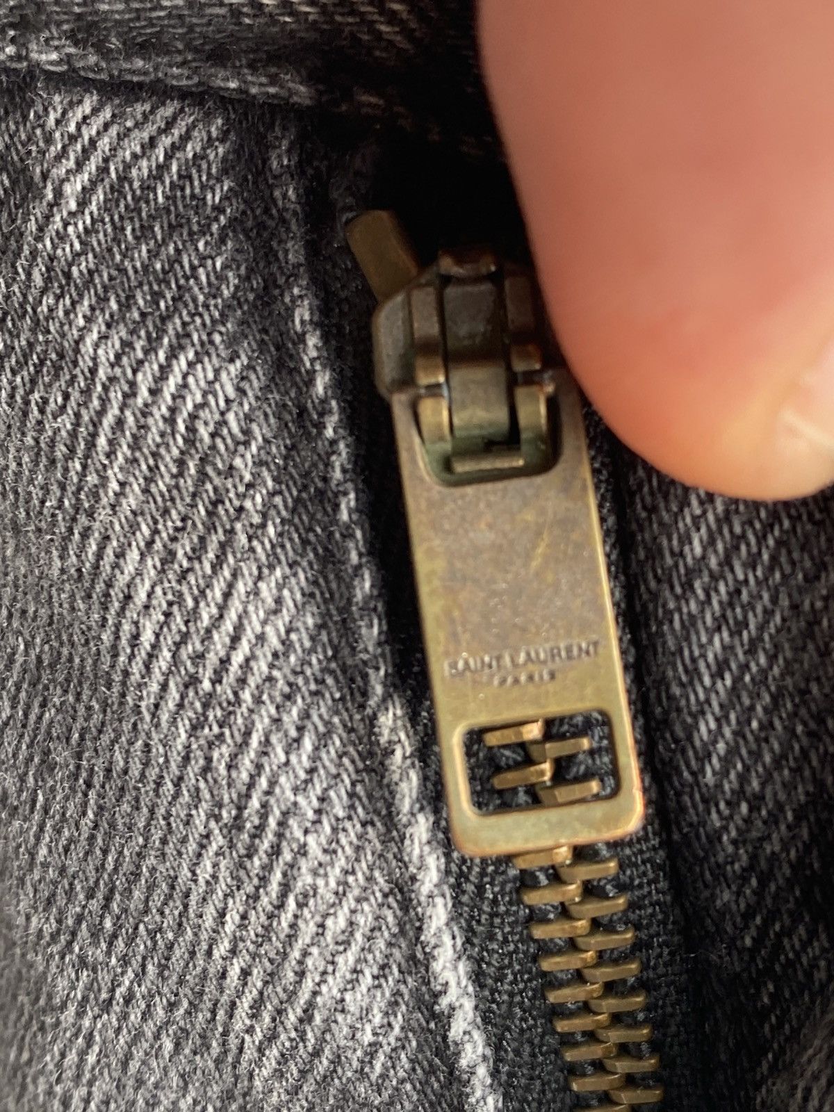 Saint Laurent Paris Saint Laurent Washed Hedi Slimane Jeans Made In Japan Size US 30 / EU 46 - 6 Thumbnail