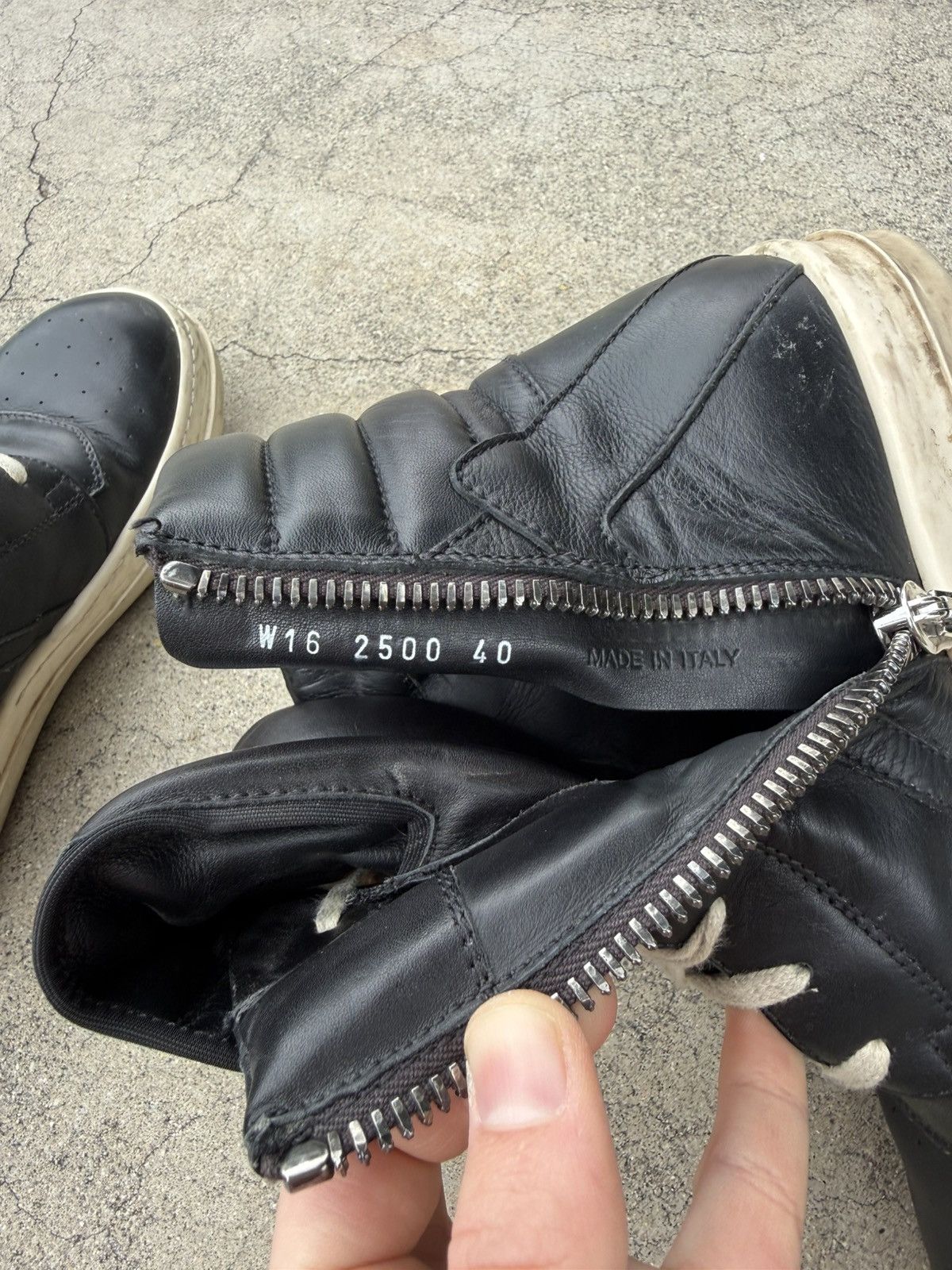 Rick Owens Rick Owens Geobaskets Size US 7 / EU 40 - 11 Thumbnail