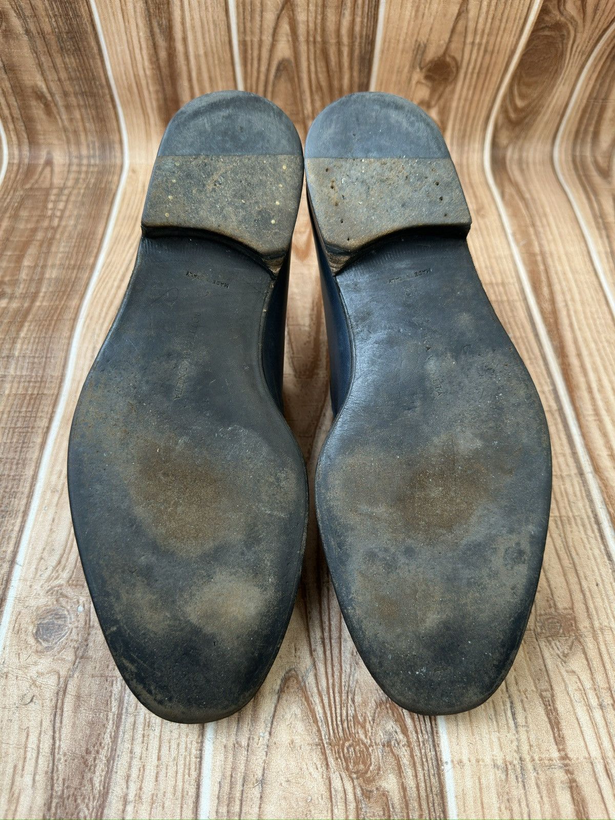 Bottega Veneta Bottega Veneta Intrecciato Weave Leather Derby Size US 10 / EU 43 - 12 Thumbnail