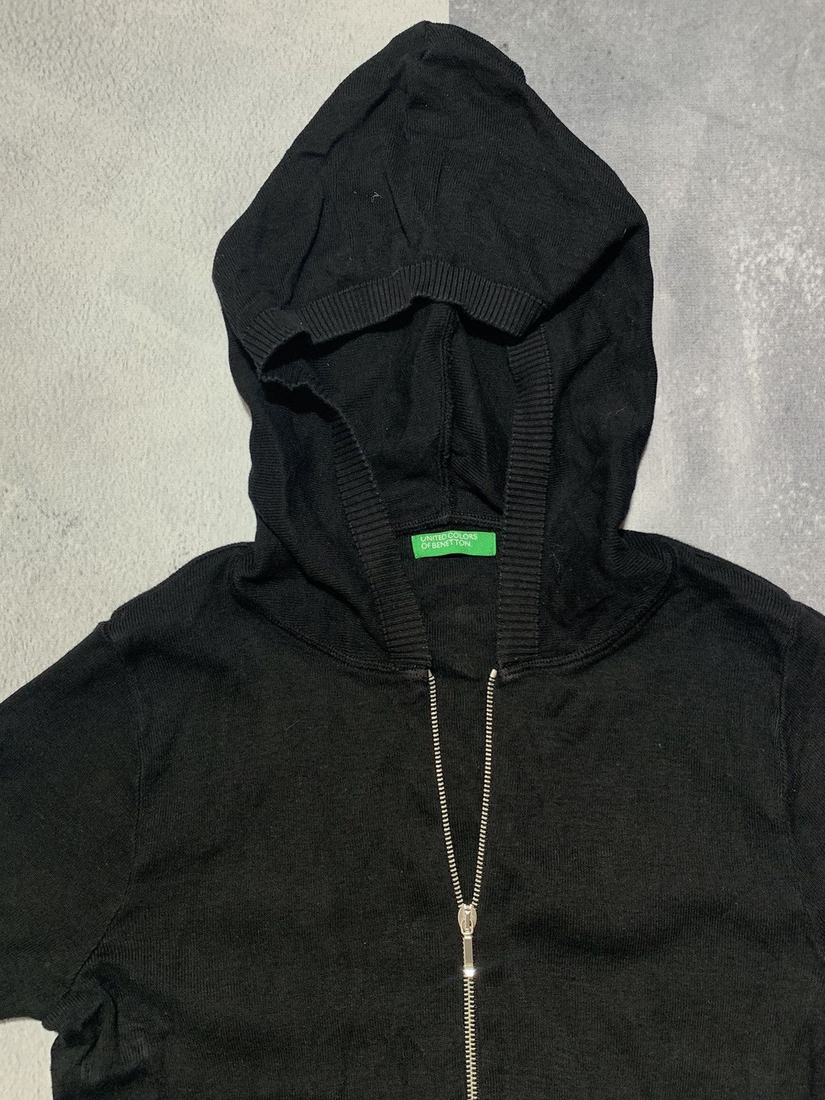 Vintage VintageY2K avant garde shortsleeved zip hoodie opium S Size S / US 4 / IT 40 - 4 Thumbnail